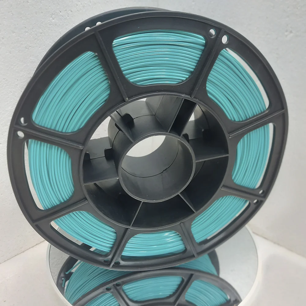 Филамент petg, бирюзовый пластик, 900 гр - миниатюра 6