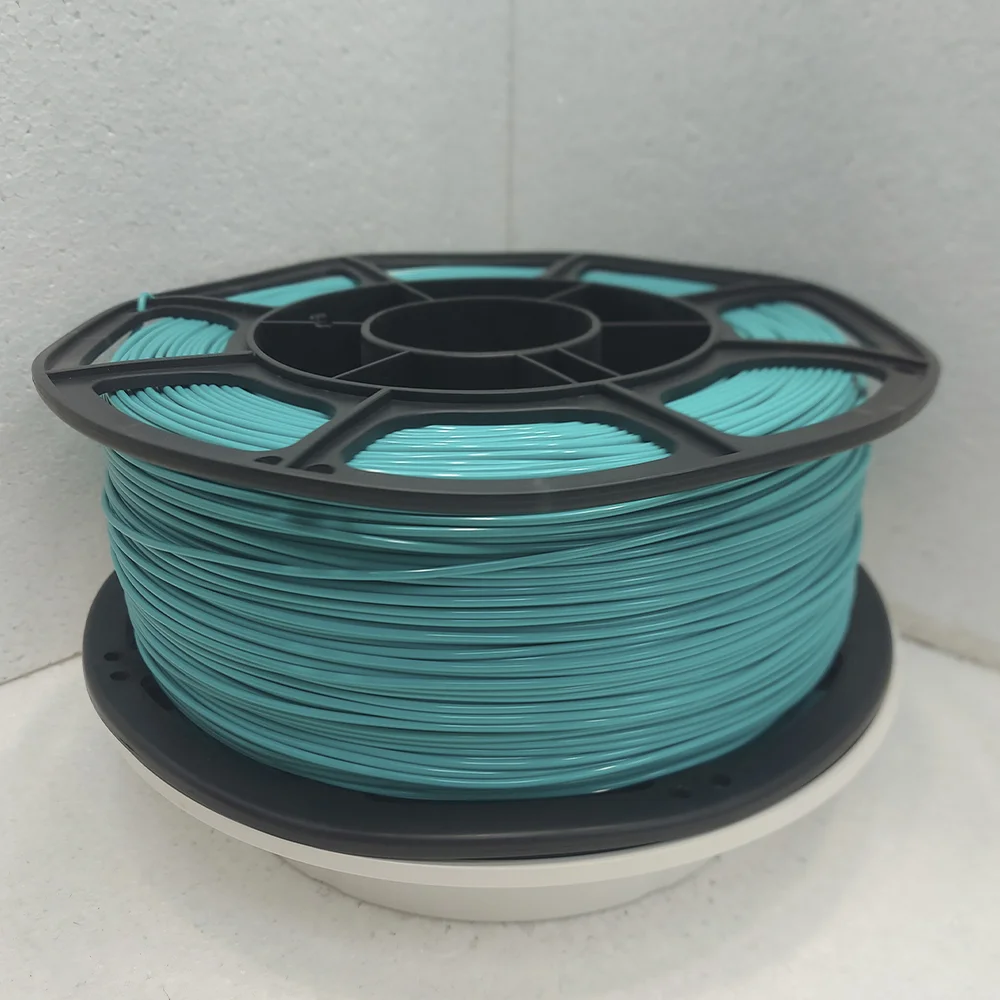 Филамент petg, бирюзовый пластик, 900 гр - миниатюра 8