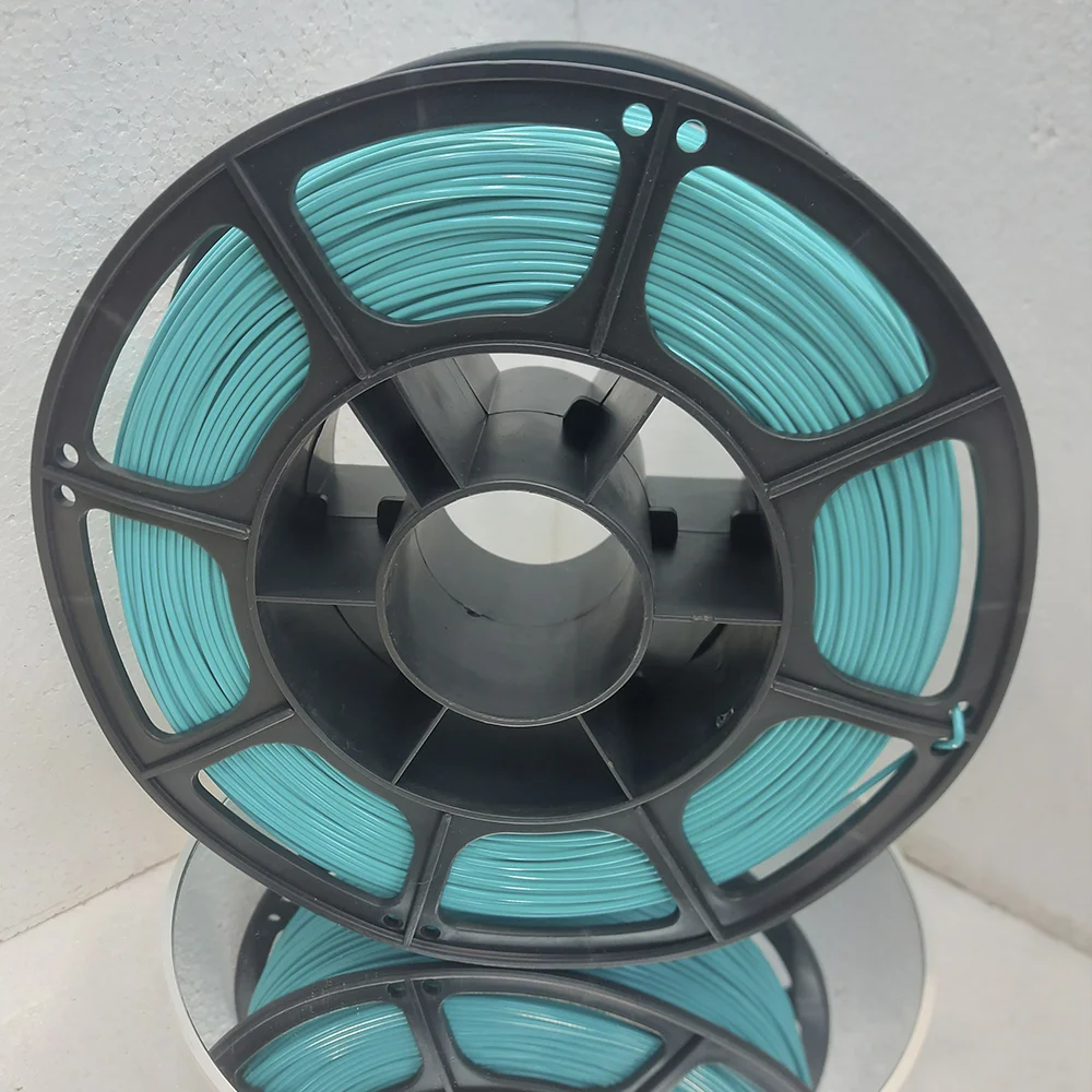 Филамент petg, бирюзовый пластик, 900 гр - миниатюра 9