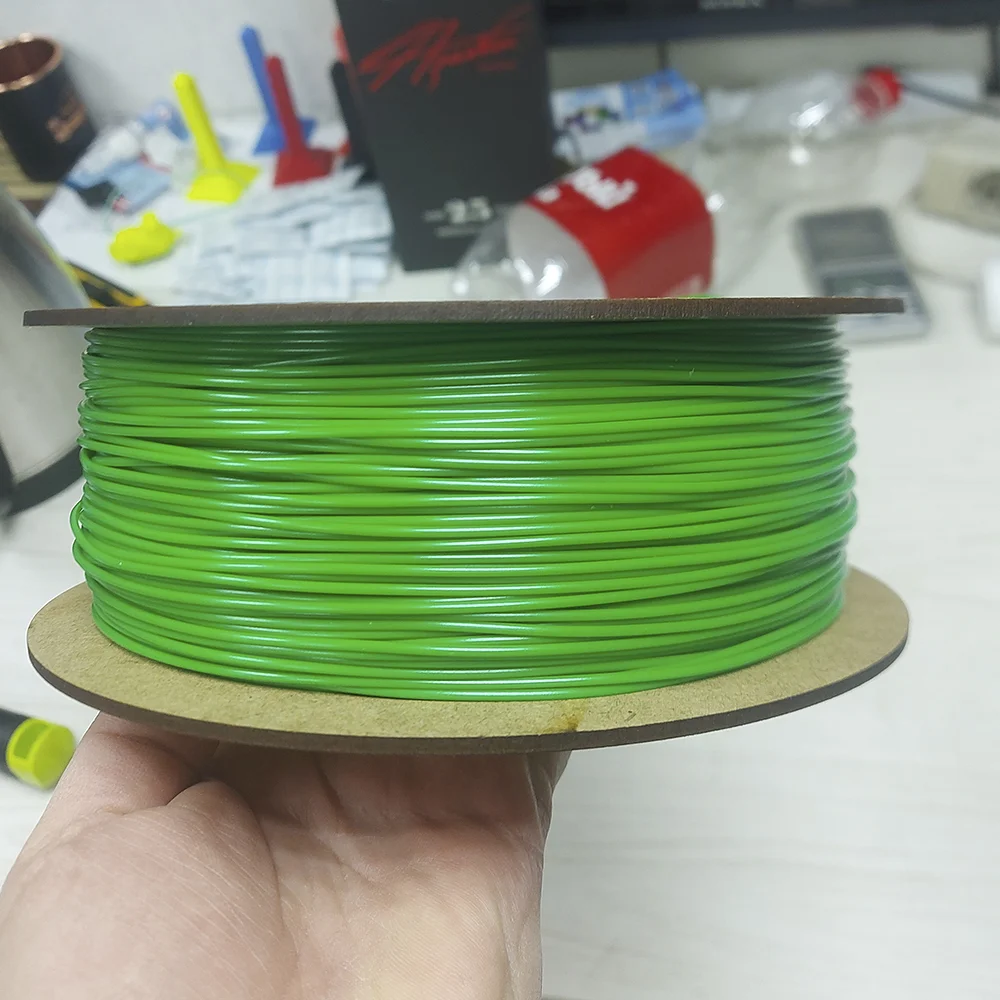 Филамент petg, зелёный пластик, 900 гр - миниатюра 7