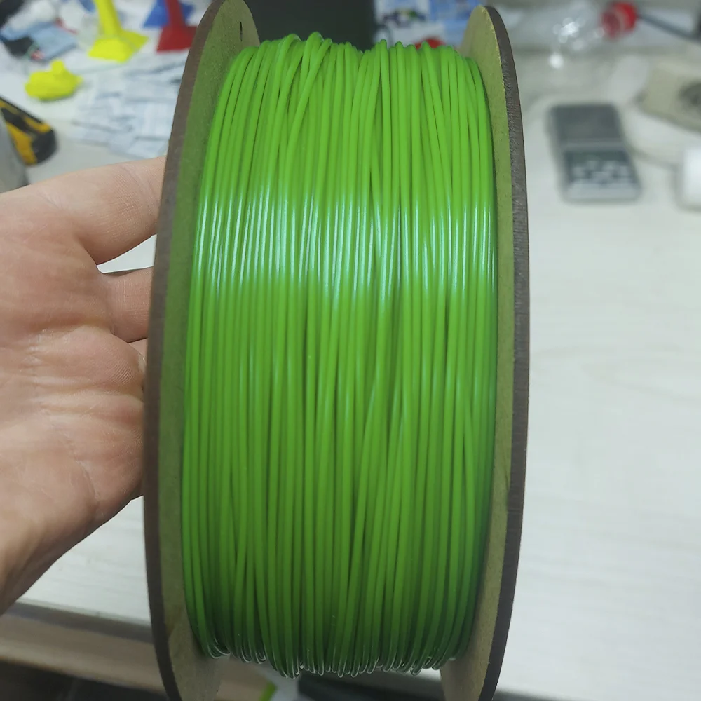 Филамент petg, зелёный пластик, 900 гр - миниатюра 8