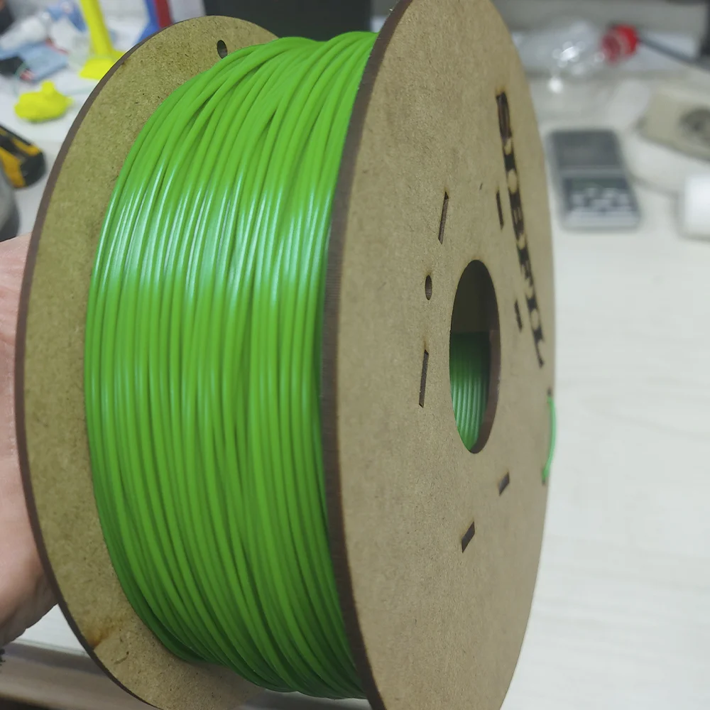 Филамент petg, зелёный пластик, 900 гр - миниатюра 9