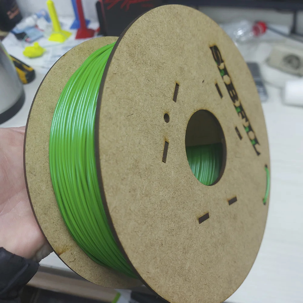 Филамент petg, зелёный пластик, 900 гр - миниатюра 10