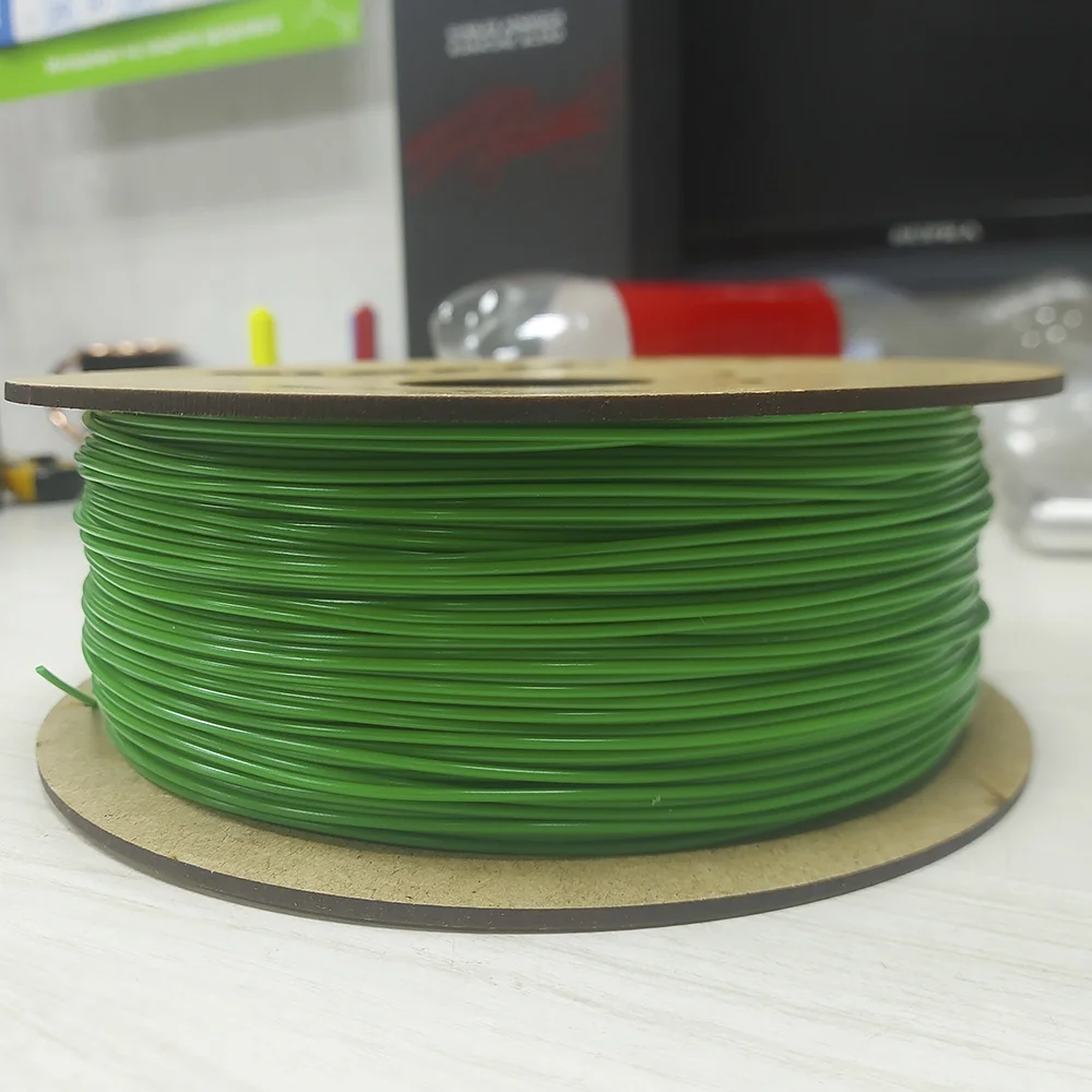 Филамент petg, зелёный пластик, 900 гр - миниатюра 12