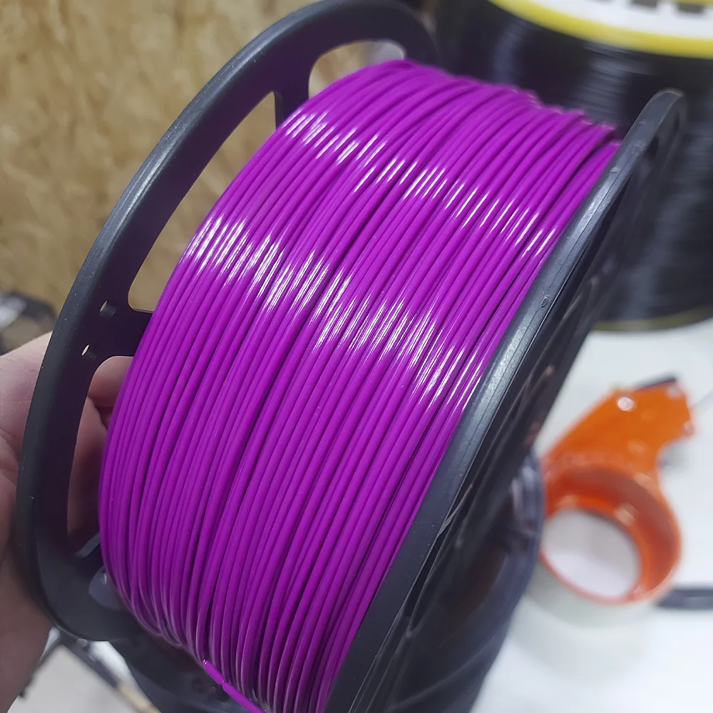 Филамент petg, фиолетовый пластик, 900 гр - миниатюра 3