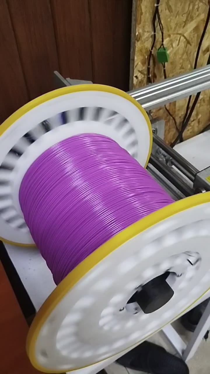 Филамент petg, фиолетовый пластик, 900 гр - видео 6