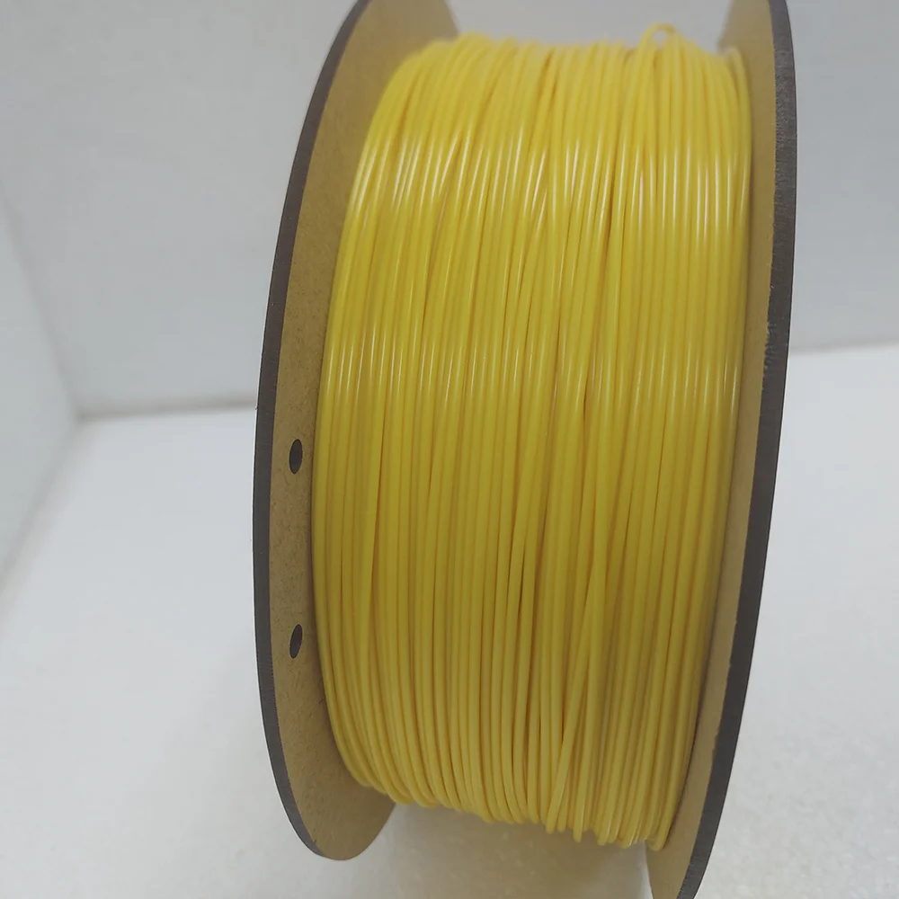 Филамент petg, жёлтый пластик, 900 гр - миниатюра 4