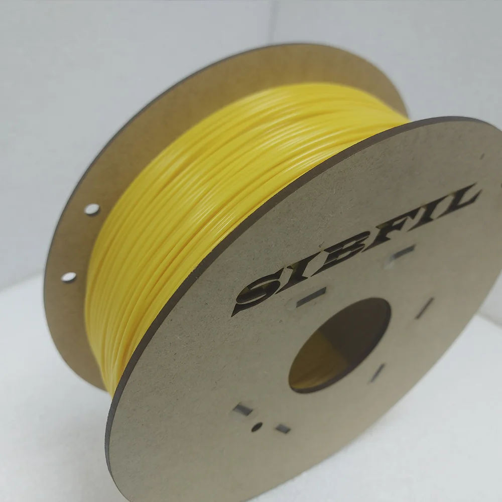 Филамент petg, жёлтый пластик, 900 гр - миниатюра 5
