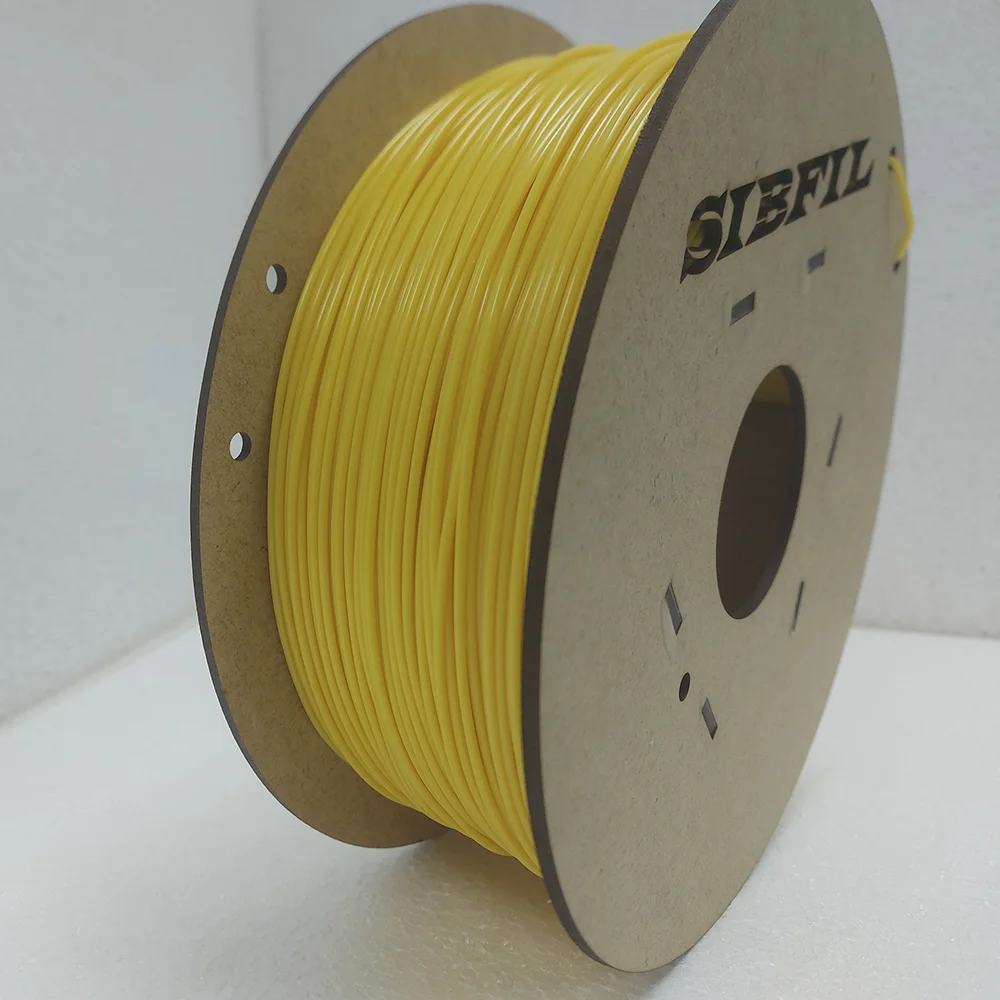 Филамент petg, жёлтый пластик, 900 гр - миниатюра 7