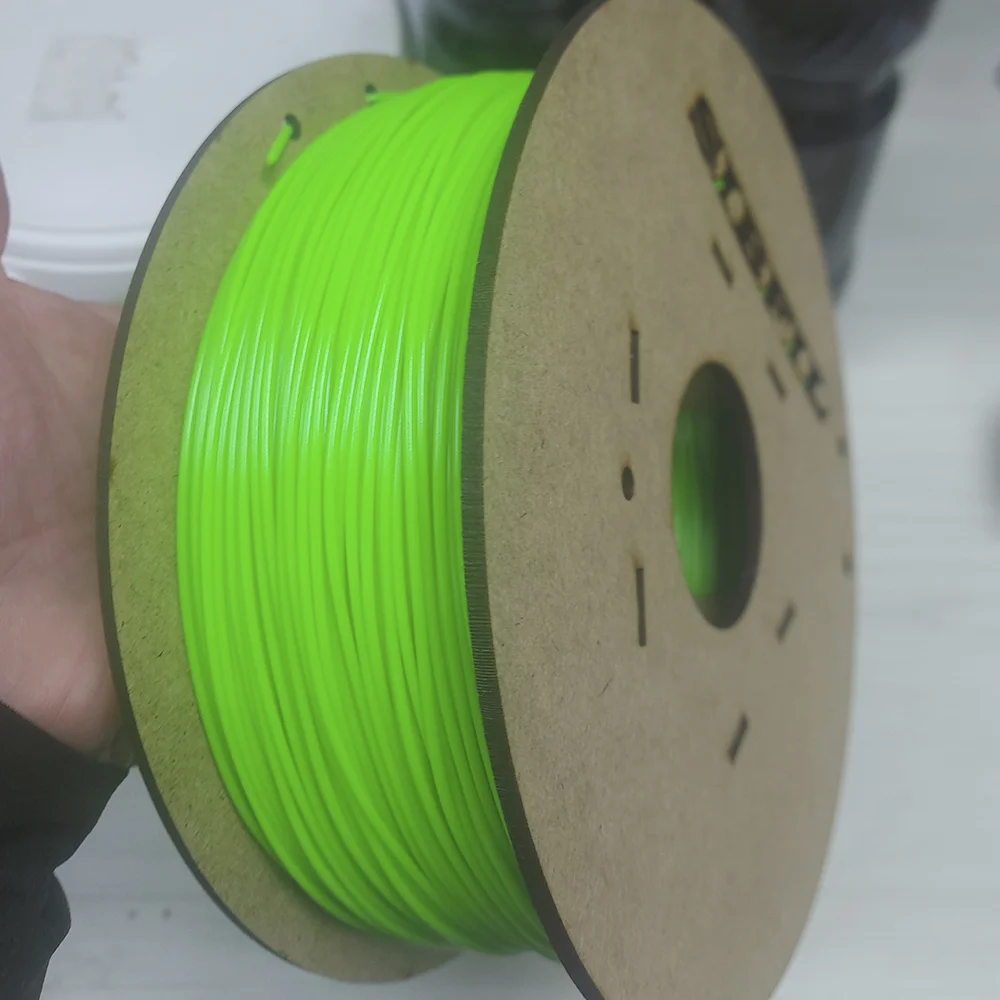Филамент petg, зелёный FLOU пластик, 900 гр - миниатюра 5