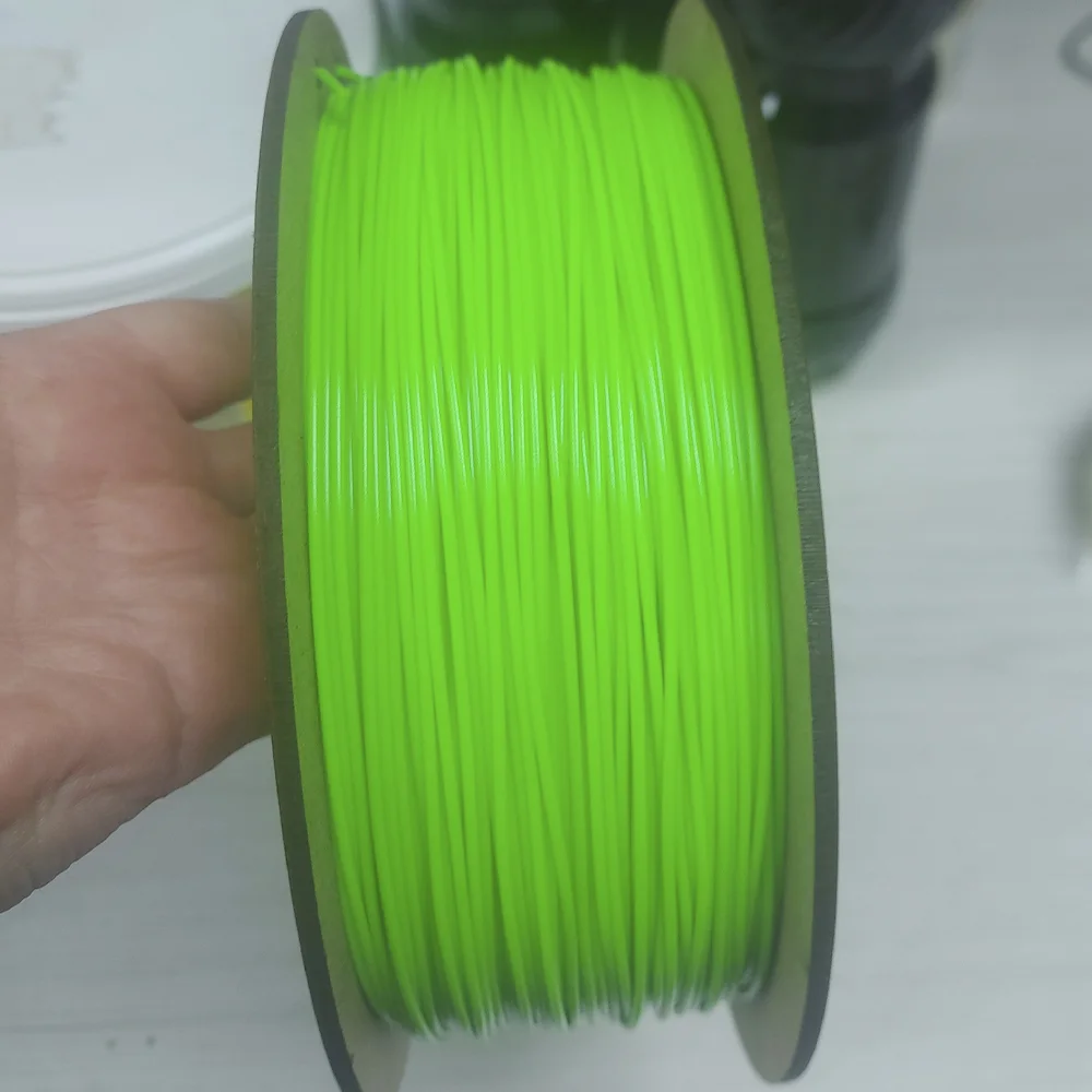 Филамент petg, зелёный FLOU пластик, 900 гр - миниатюра 6