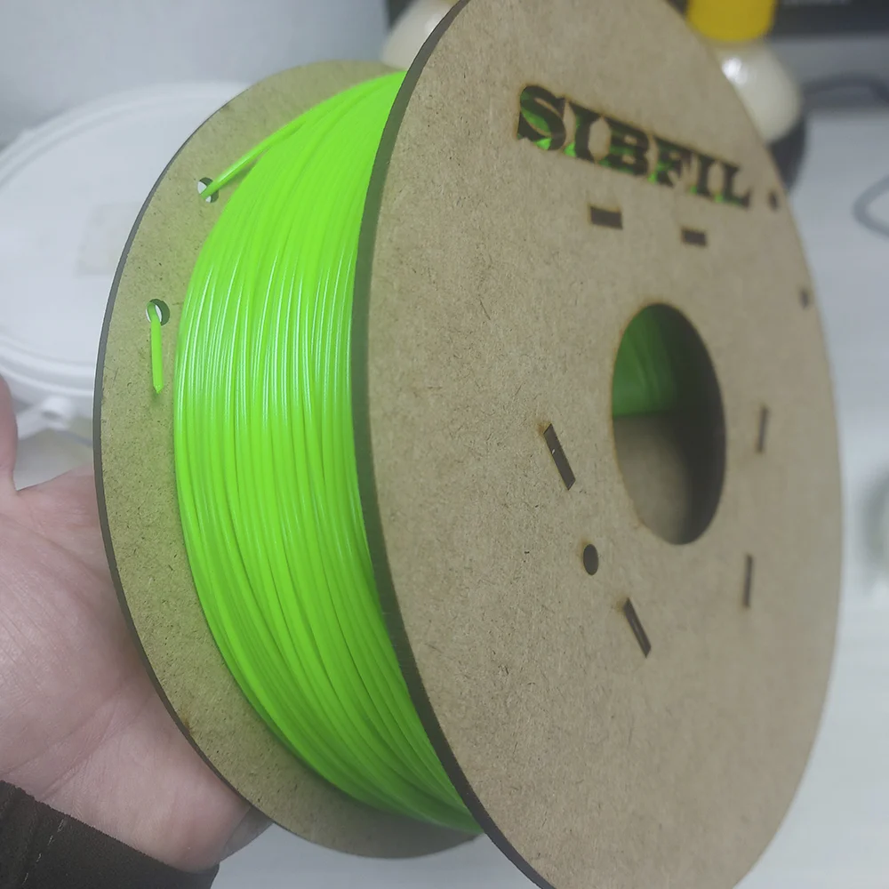 Филамент petg, зелёный FLOU пластик, 900 гр - миниатюра 7