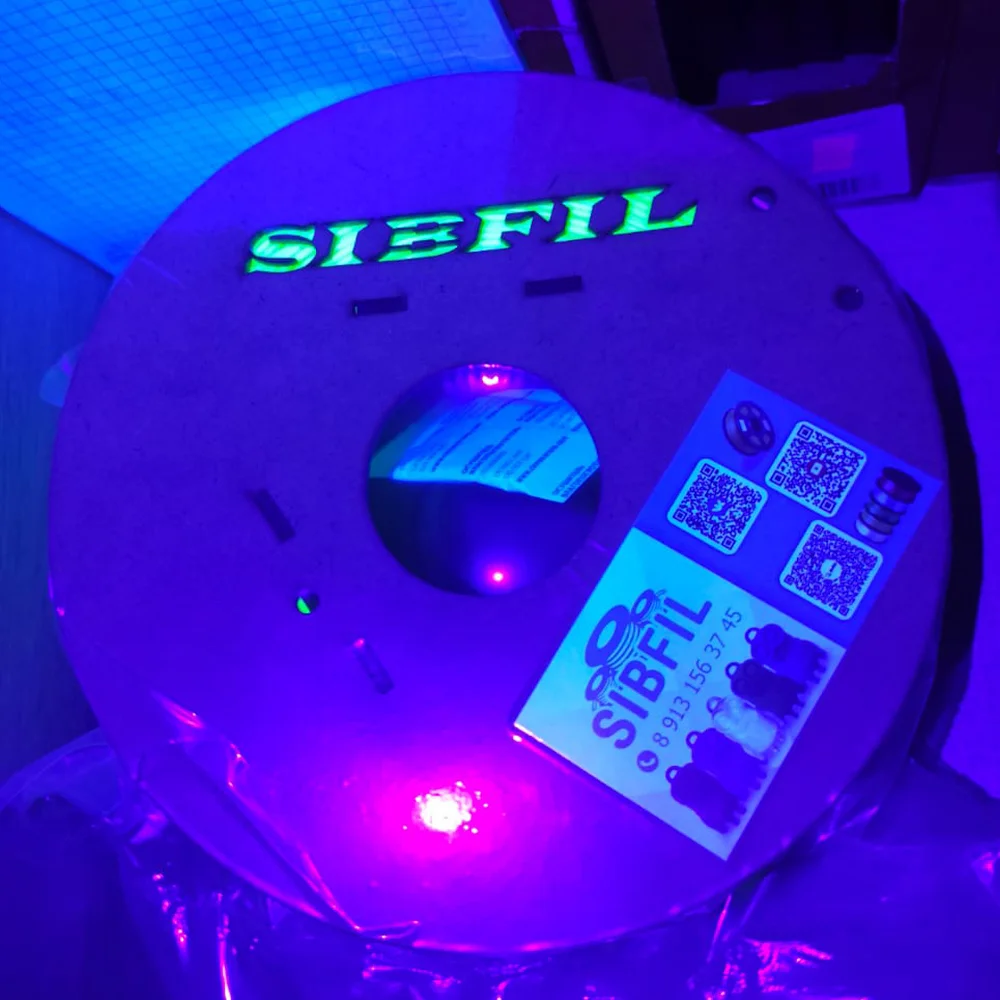 Филамент petg, зелёный FLOU пластик, 900 гр - миниатюра 9