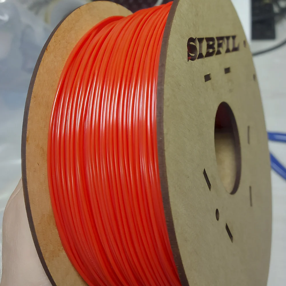 Филамент petg, коралловый пластик, 900 гр - миниатюра 2