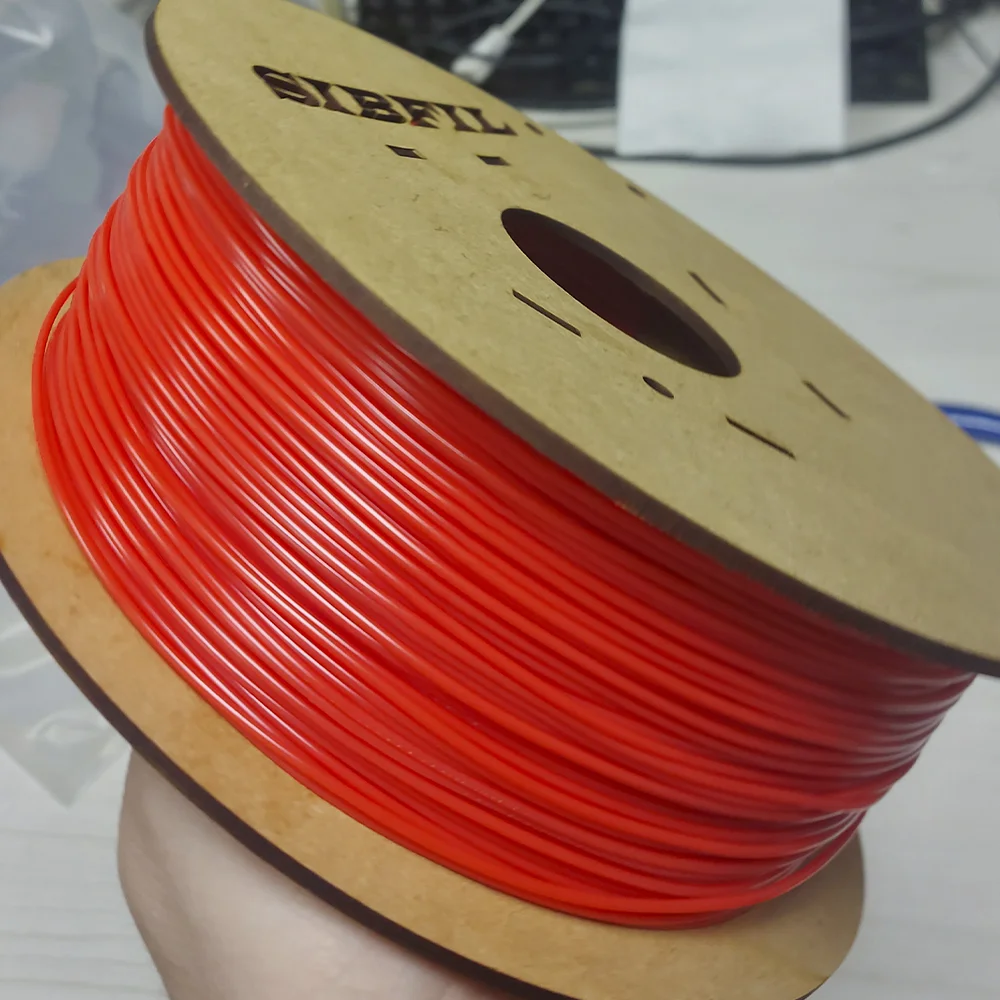 Филамент petg, коралловый пластик, 900 гр - миниатюра 4