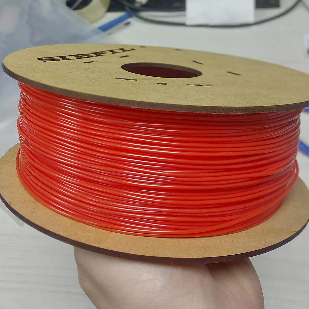 Филамент petg, коралловый пластик, 900 гр - миниатюра 5
