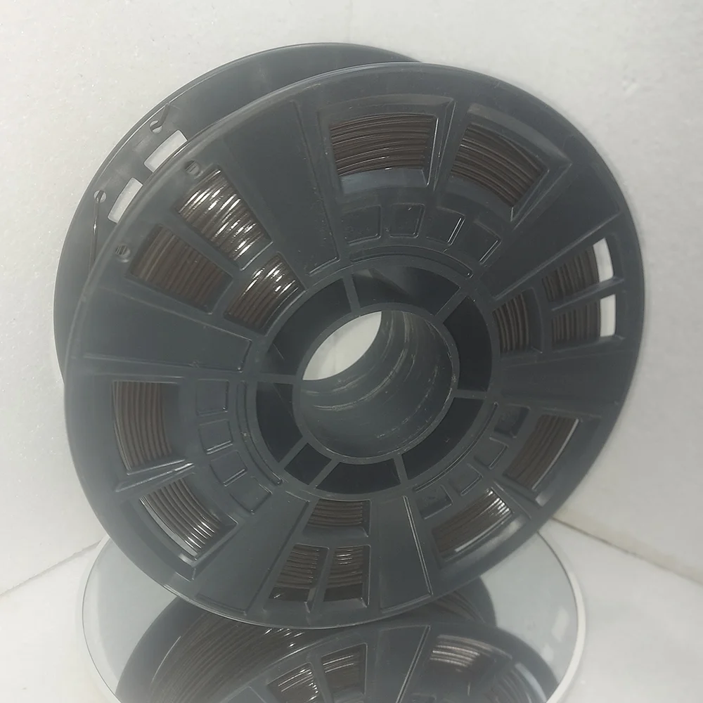 Филамент petg, тёмно-коричневый пластик, 900 гр - миниатюра 6
