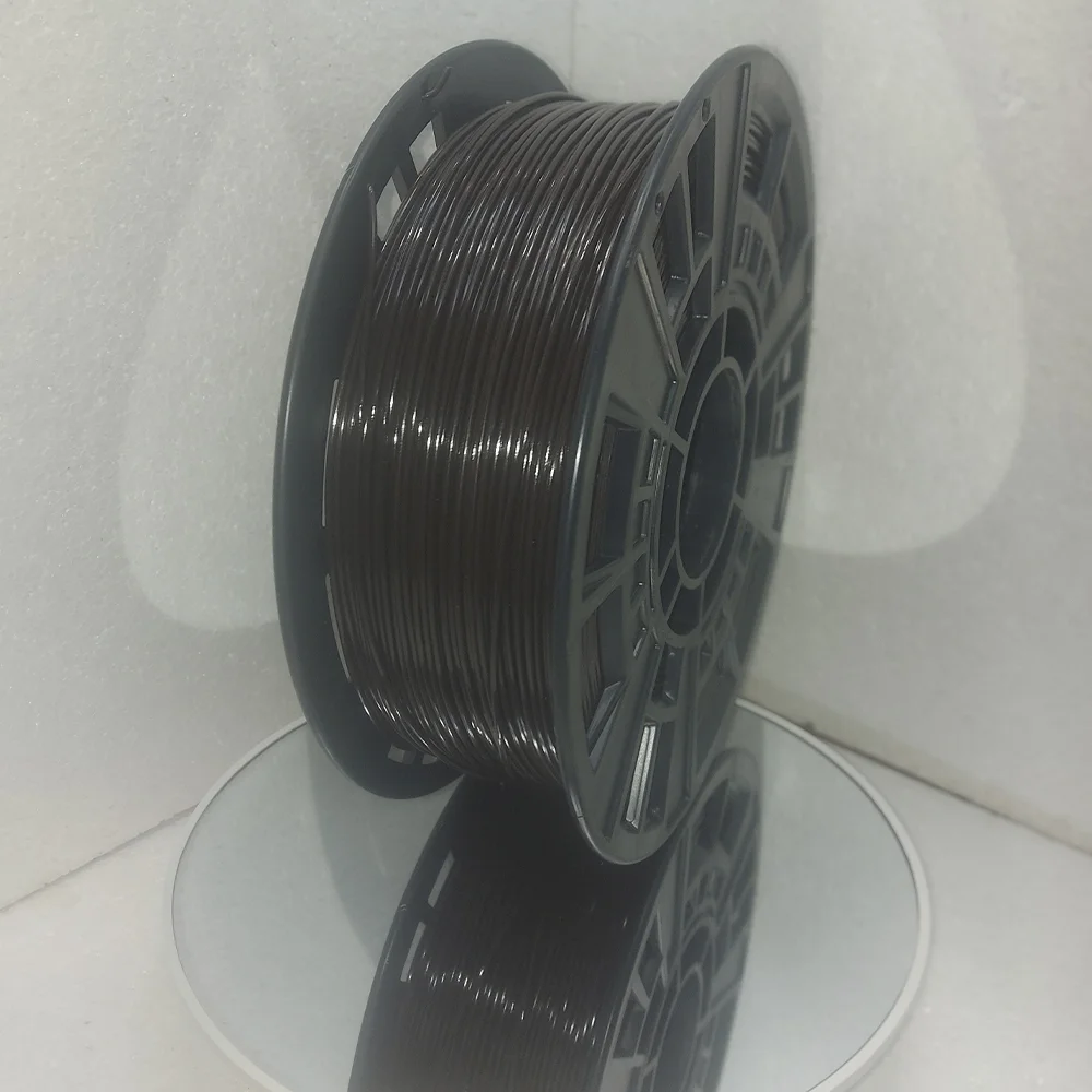 Филамент petg, тёмно-коричневый пластик, 900 гр - миниатюра 7
