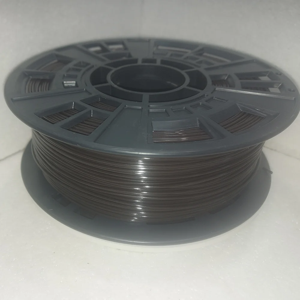 Филамент petg, тёмно-коричневый пластик, 900 гр - миниатюра 10