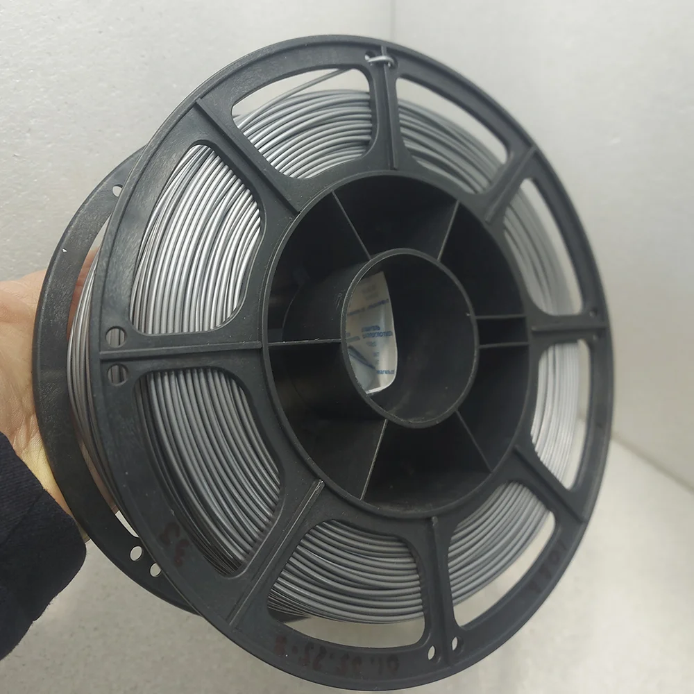 Филамент petg, серебряный пластик, 900 гр - миниатюра 4