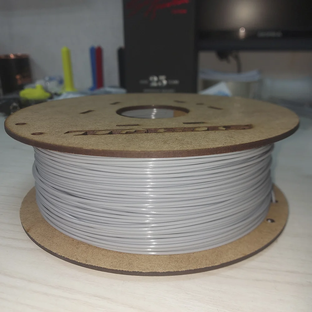 Филамент petg, серый пластик, 900 гр - миниатюра 5