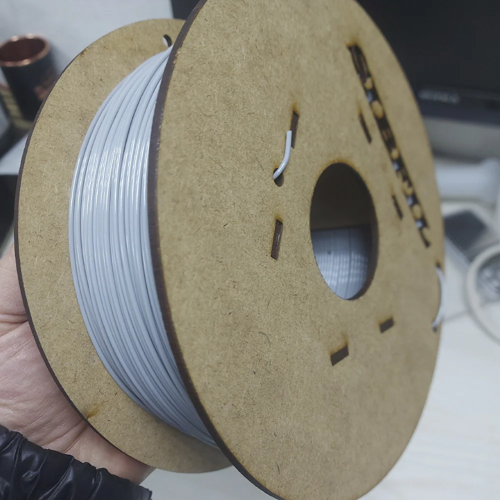 Филамент petg, серый пластик, 900 гр - миниатюра 8
