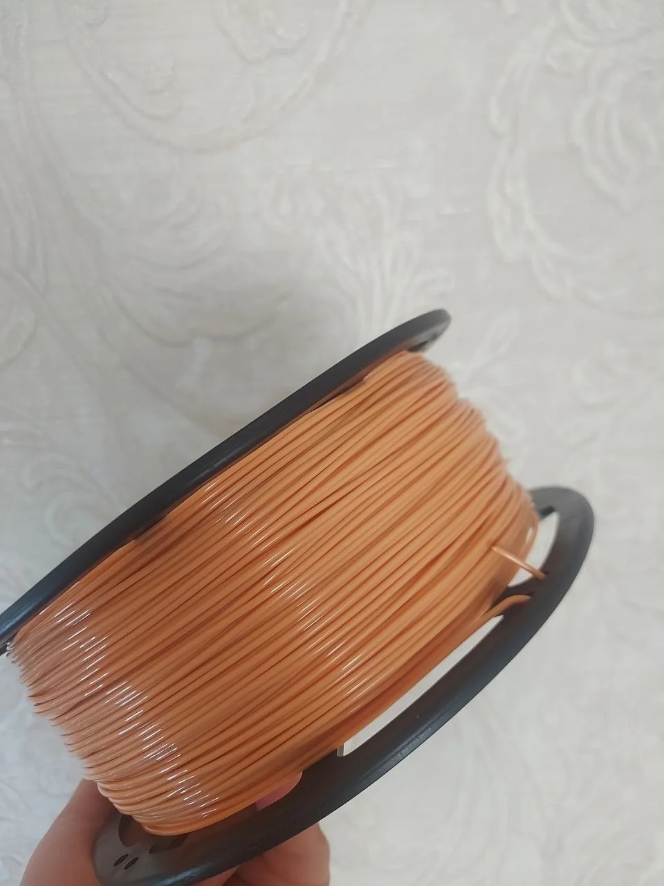 Филамент PETG, персиковый пластик, 900 гр - миниатюра 2