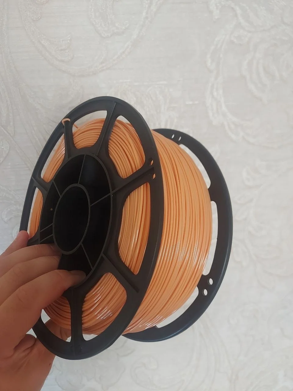 Филамент PETG, персиковый пластик, 900 гр - миниатюра 3