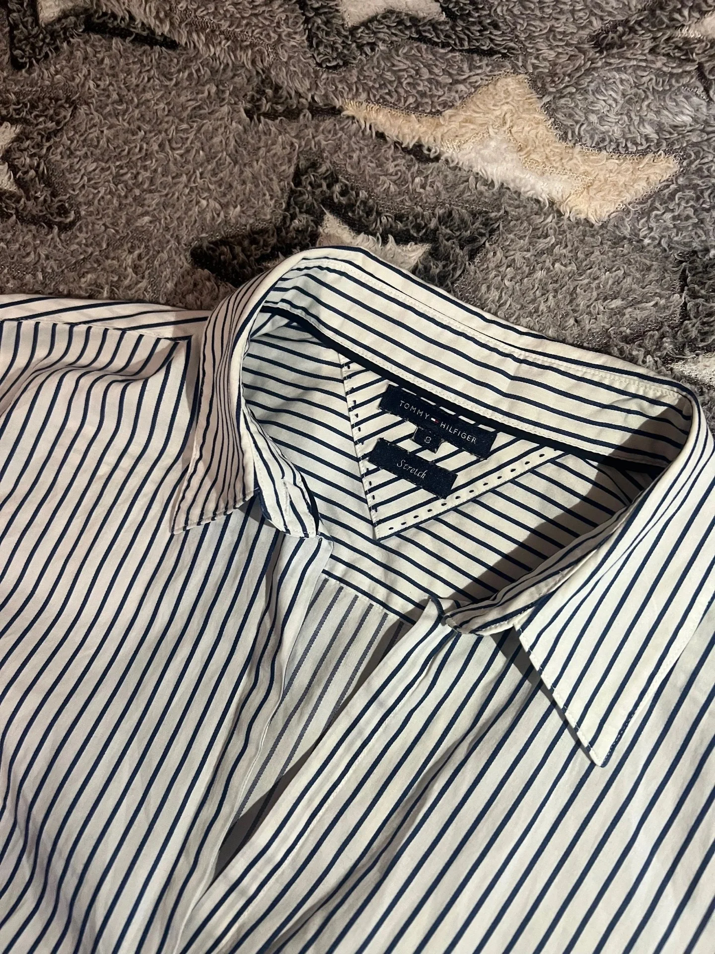 Винтажная рубашка Tommy Hilfiger 8/XS - миниатюра 2