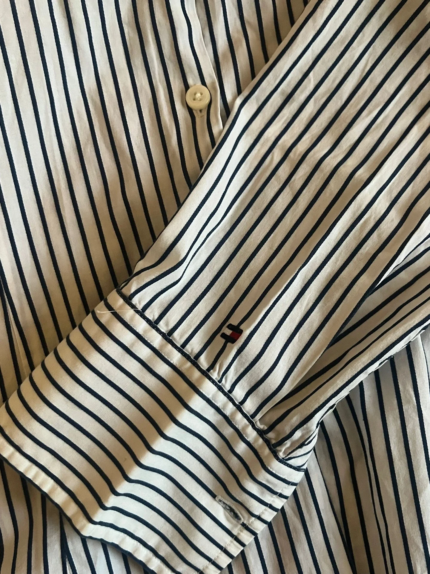 Винтажная рубашка Tommy Hilfiger 8/XS - миниатюра 3