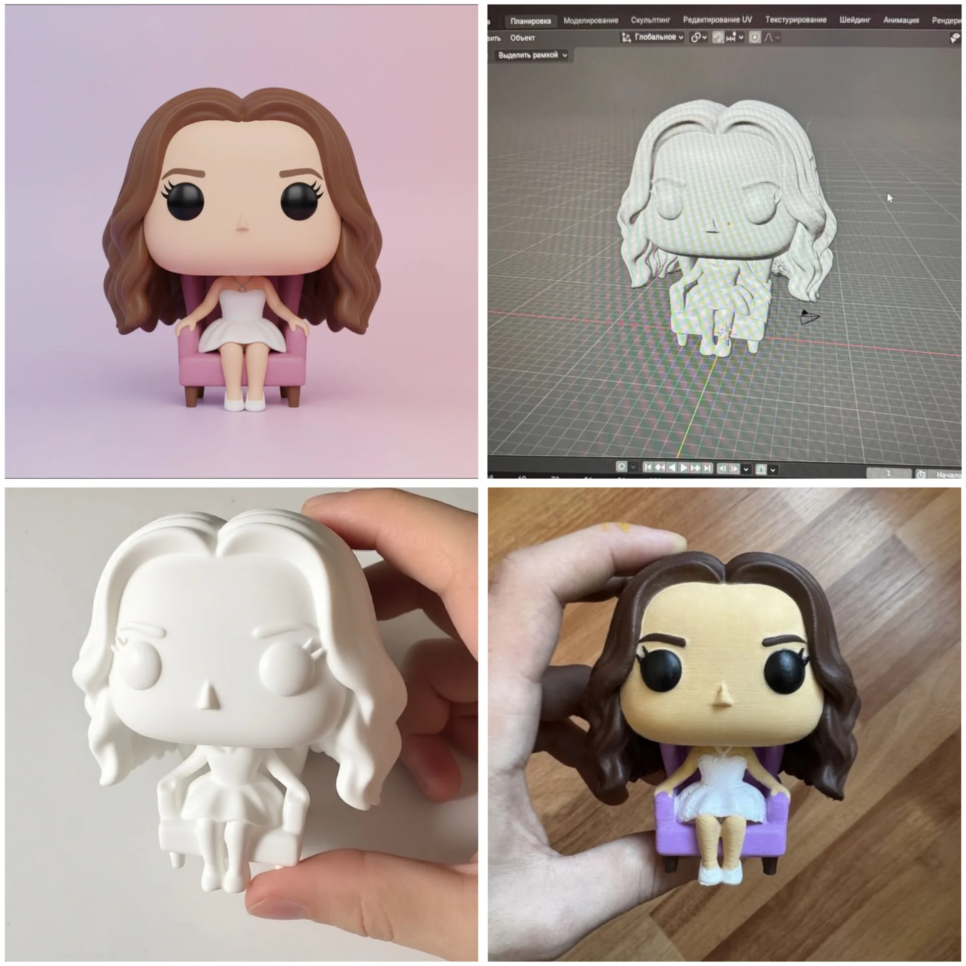 Кастомная фигурка в стиле Funko pop по фото - миниатюра 2