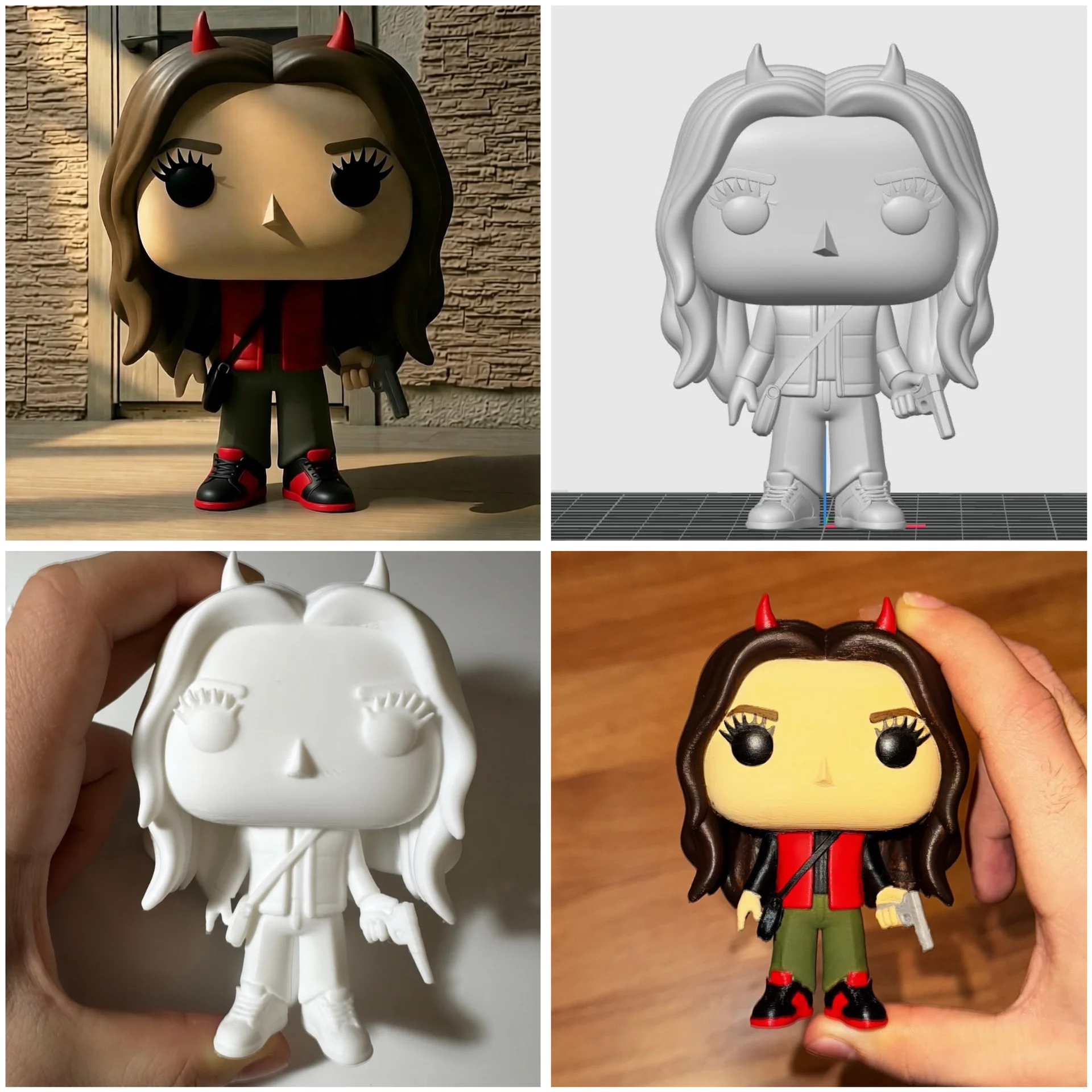 Кастомная фигурка в стиле Funko pop по фото - миниатюра 3