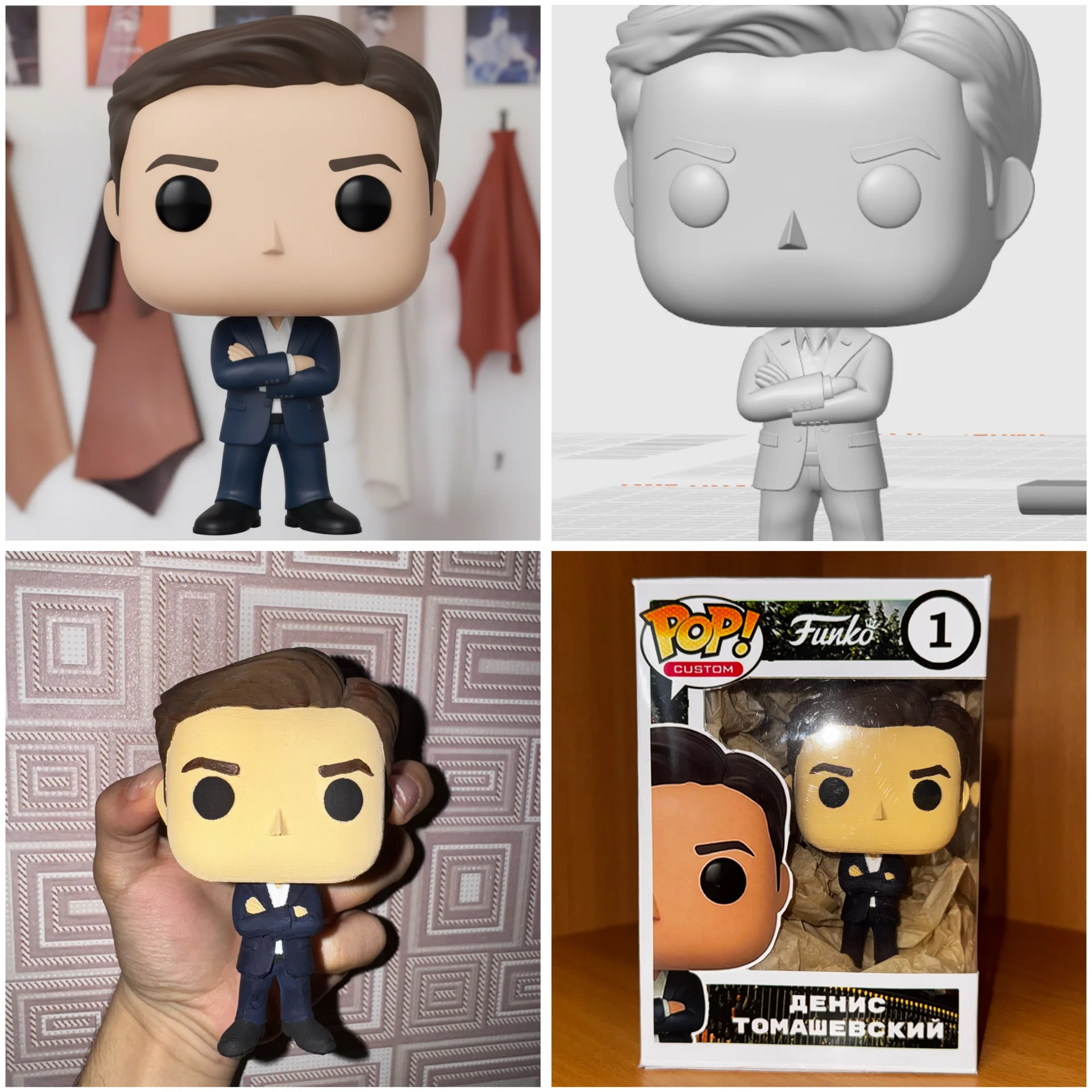 Кастомная фигурка в стиле Funko pop по фото - миниатюра 6