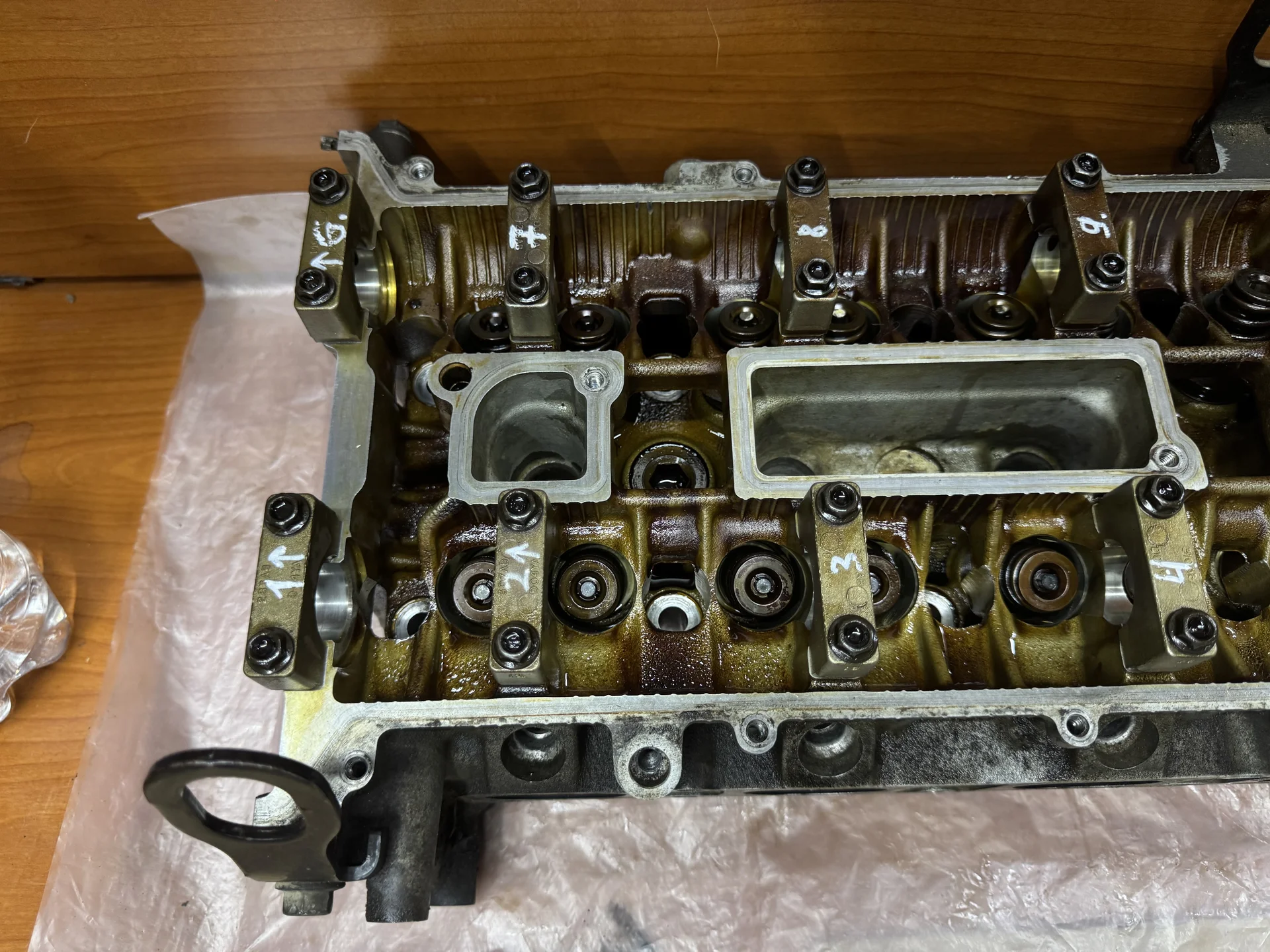 ГБЦ 1.8 Форд мондео 3 CHBA - миниатюра 2