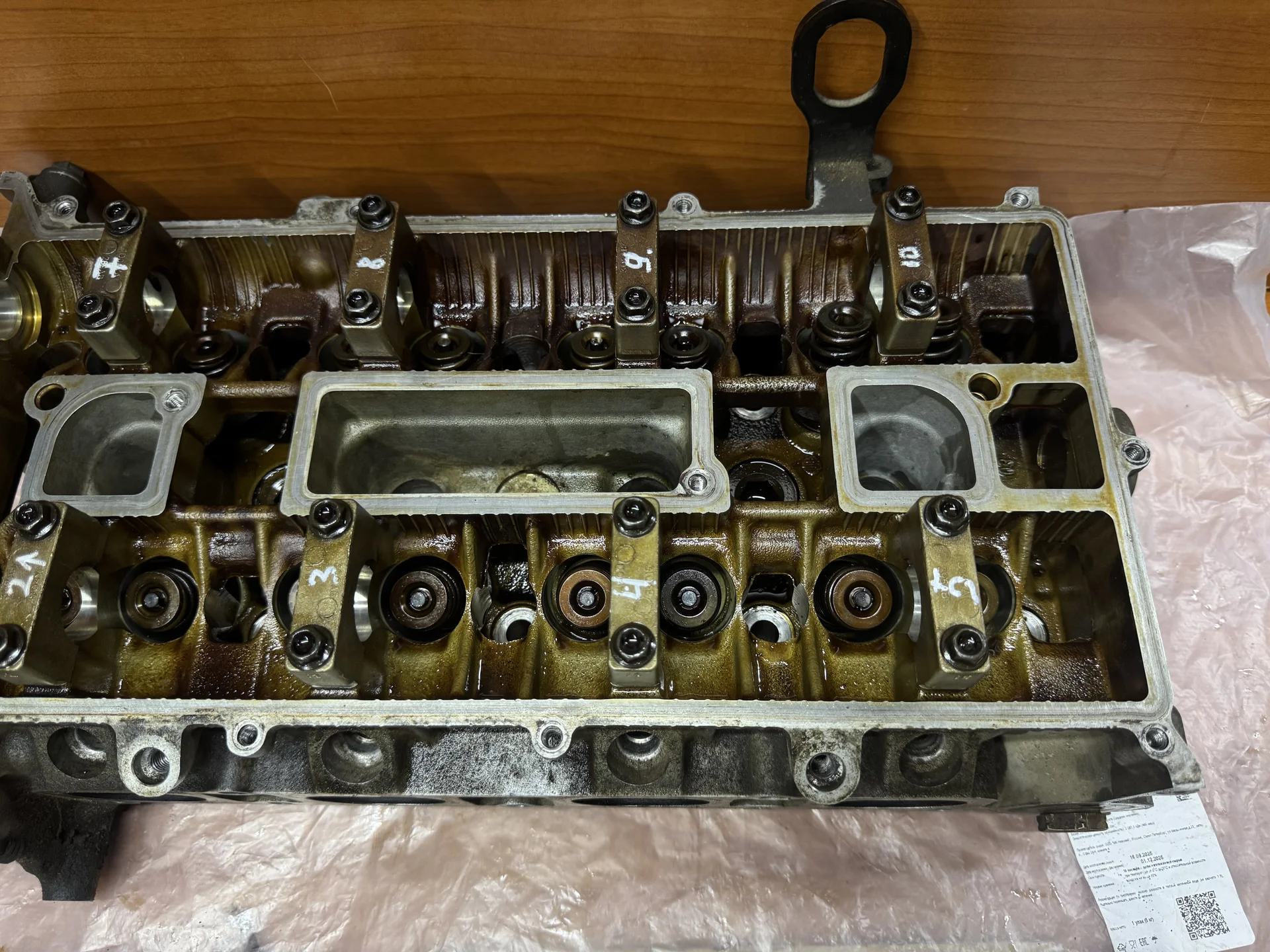 ГБЦ 1.8 Форд мондео 3 CHBA - миниатюра 3
