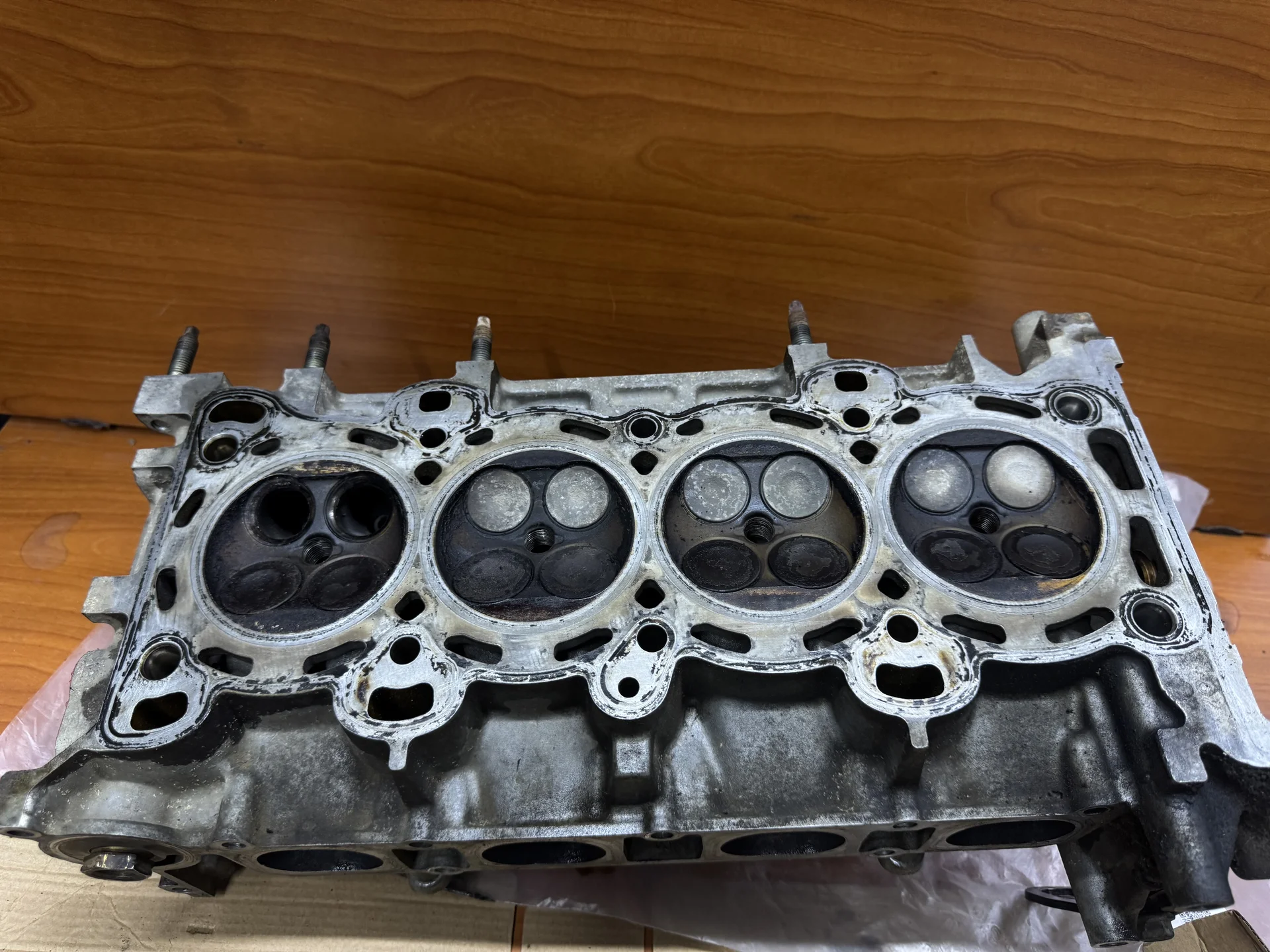 ГБЦ 1.8 Форд мондео 3 CHBA - миниатюра 5