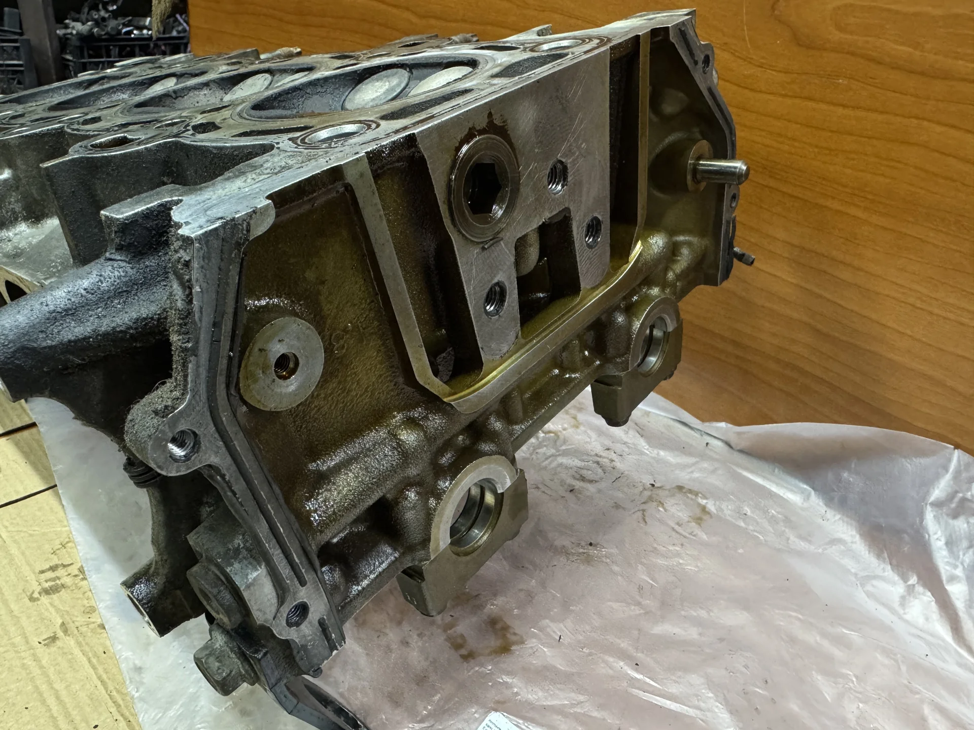 ГБЦ 1.8 Форд мондео 3 CHBA - миниатюра 8