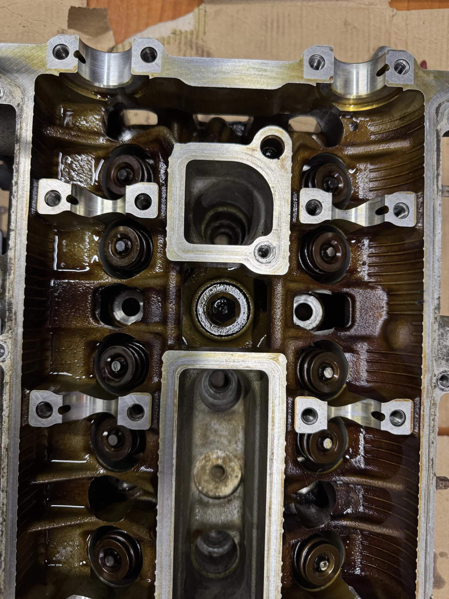 ГБЦ 1.8 Форд мондео 3 CHBA - миниатюра 15