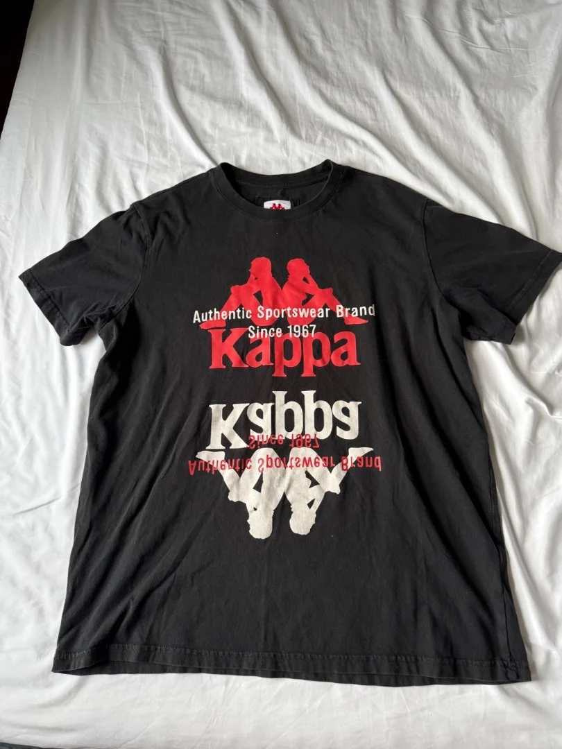 Футболка Kappa, размер М, хлопок - изображение 1