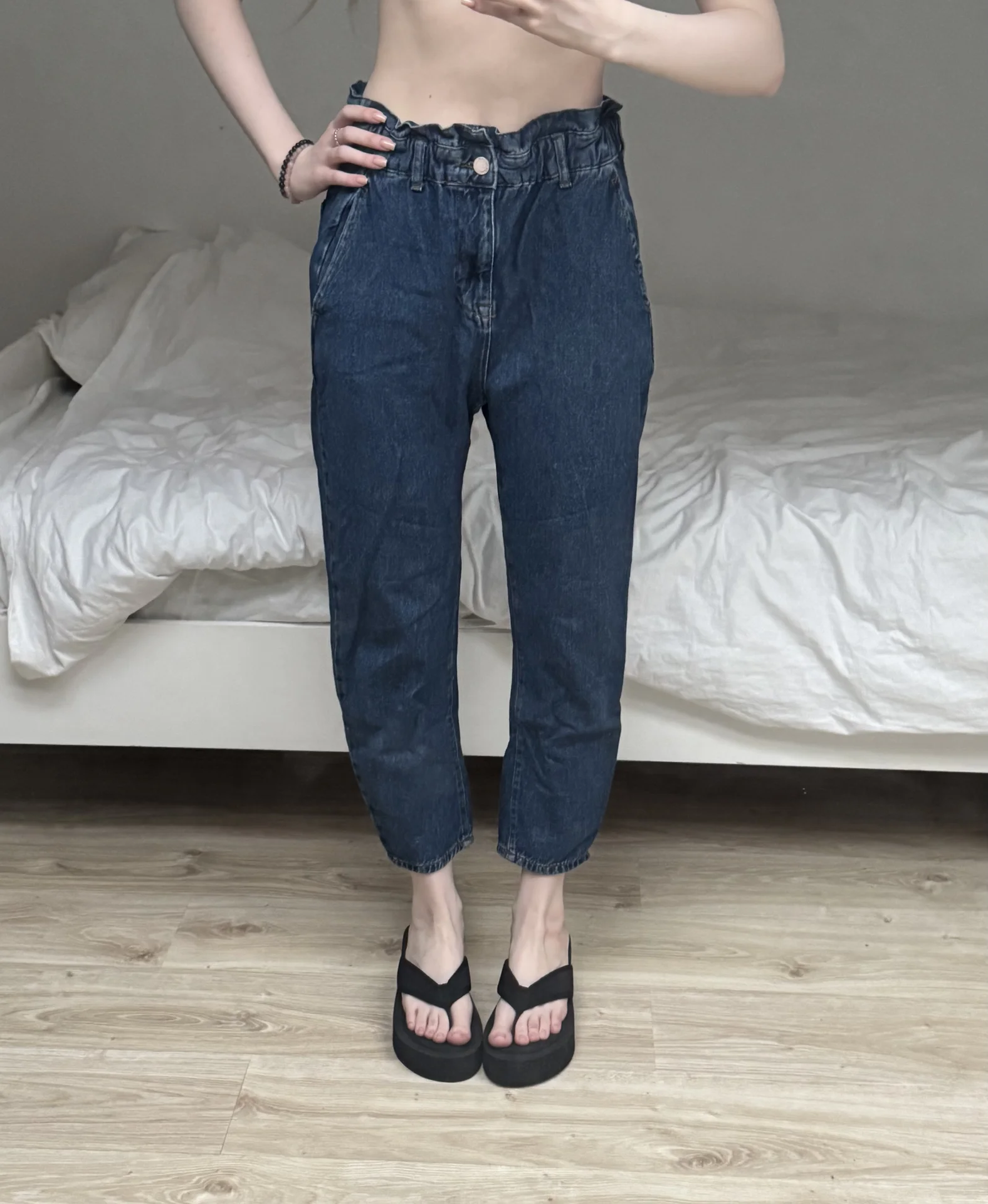 джинсы zara / bershka / stradivarius - миниатюра 4