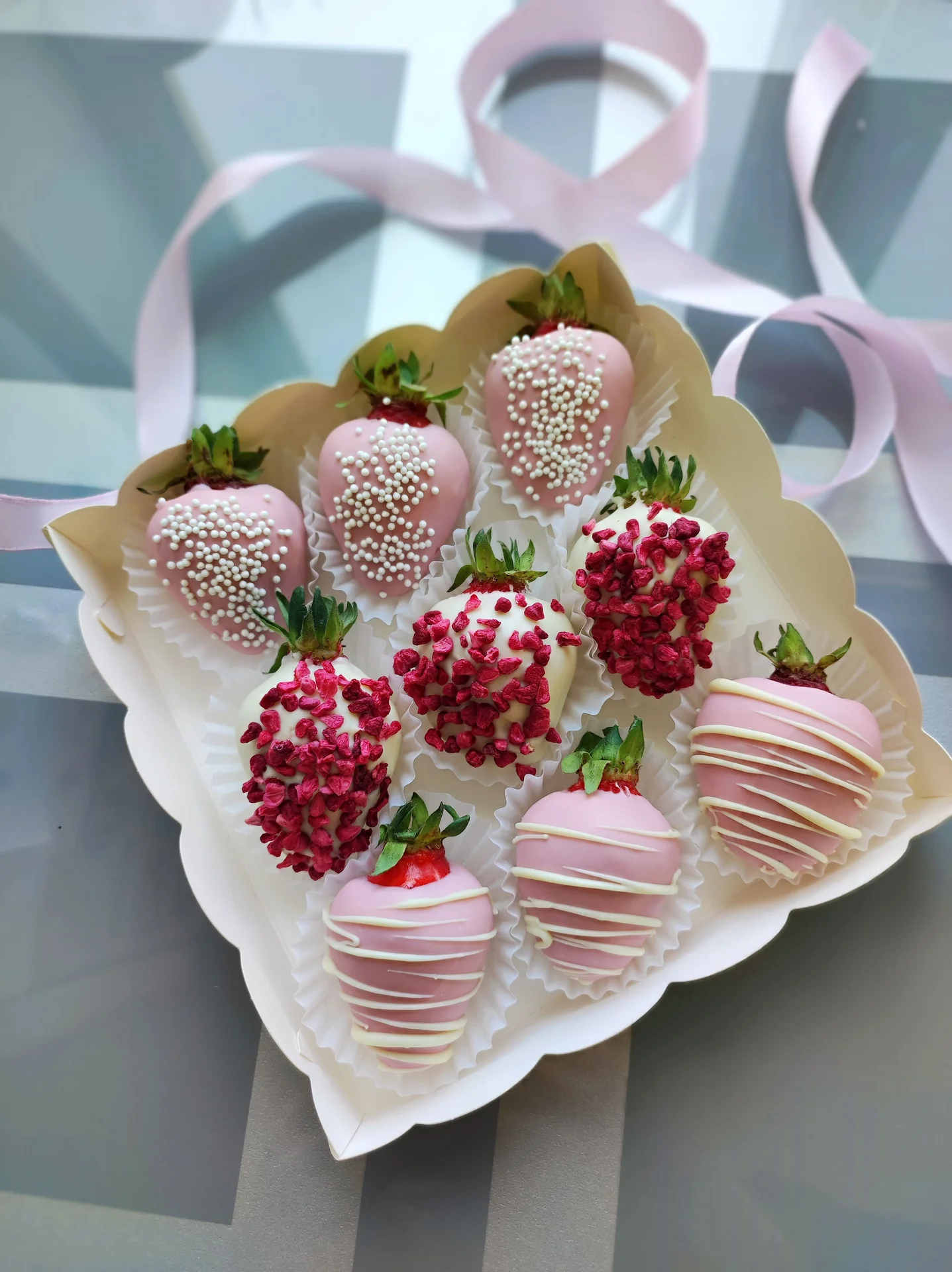 Набор клуьники в шоколаде " Sweet" - миниатюра 2