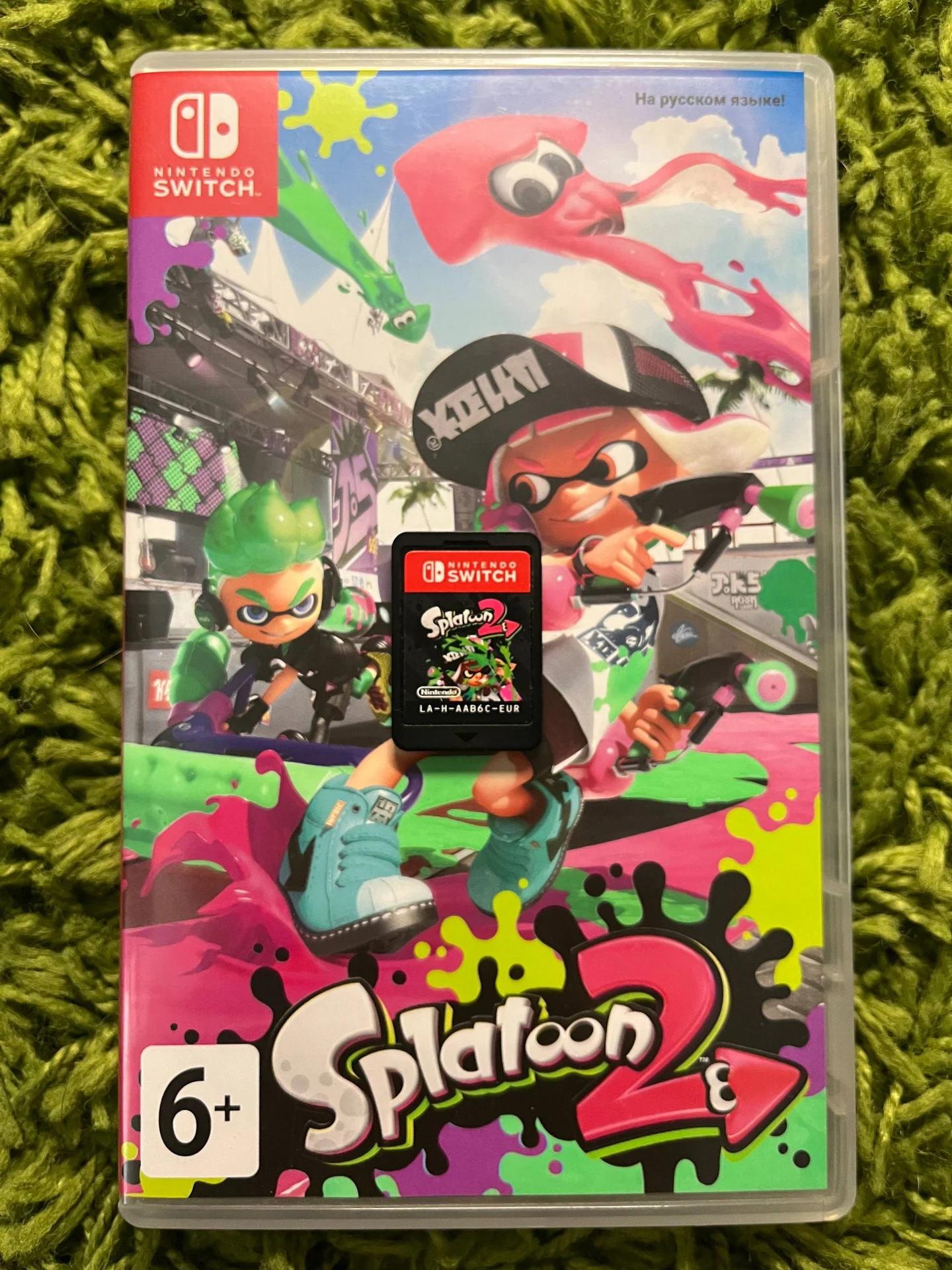 Splatoon 2 для Nintendo Switch картридж - изображение 1