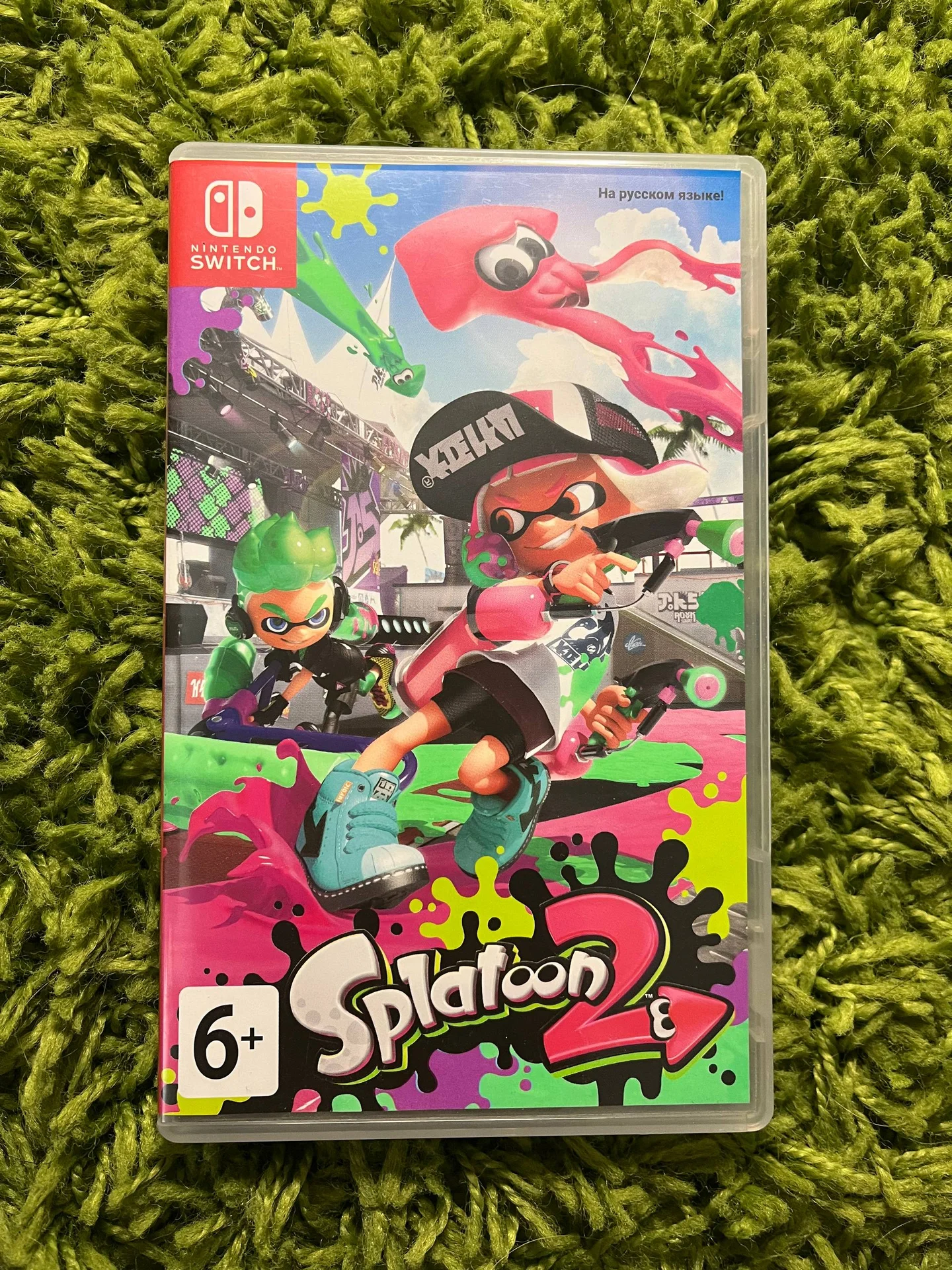 Splatoon 2 для Nintendo Switch картридж - миниатюра 3