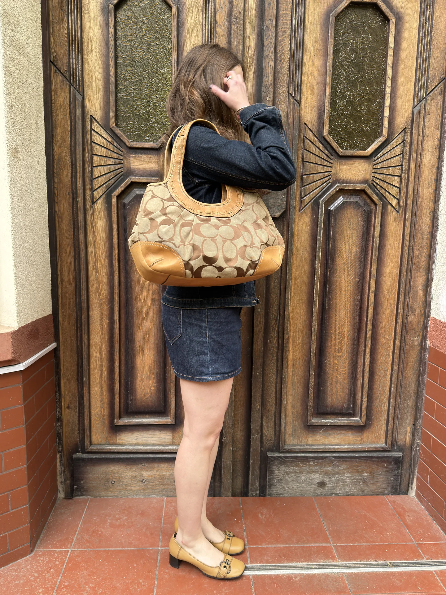 Сумки Coach Patchwork оригинал винтаж - миниатюра 4
