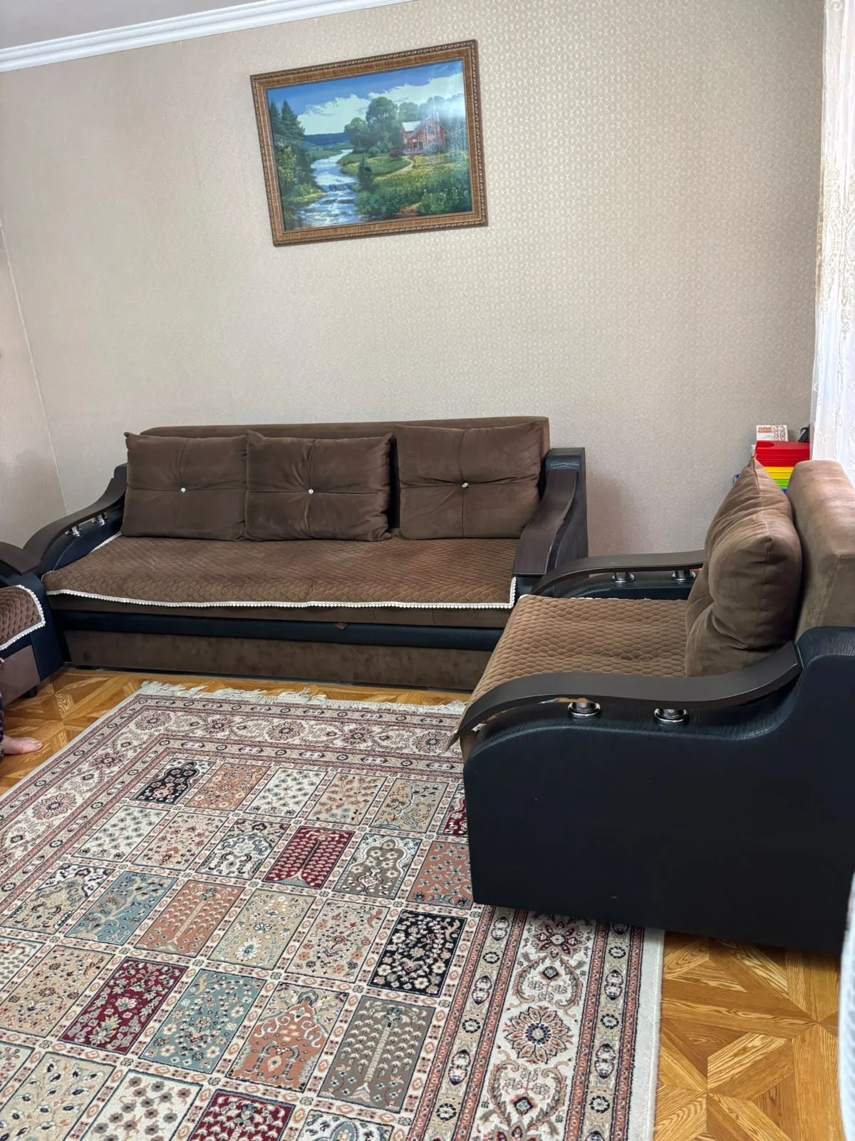 диван с 2 креслами - изображение 1