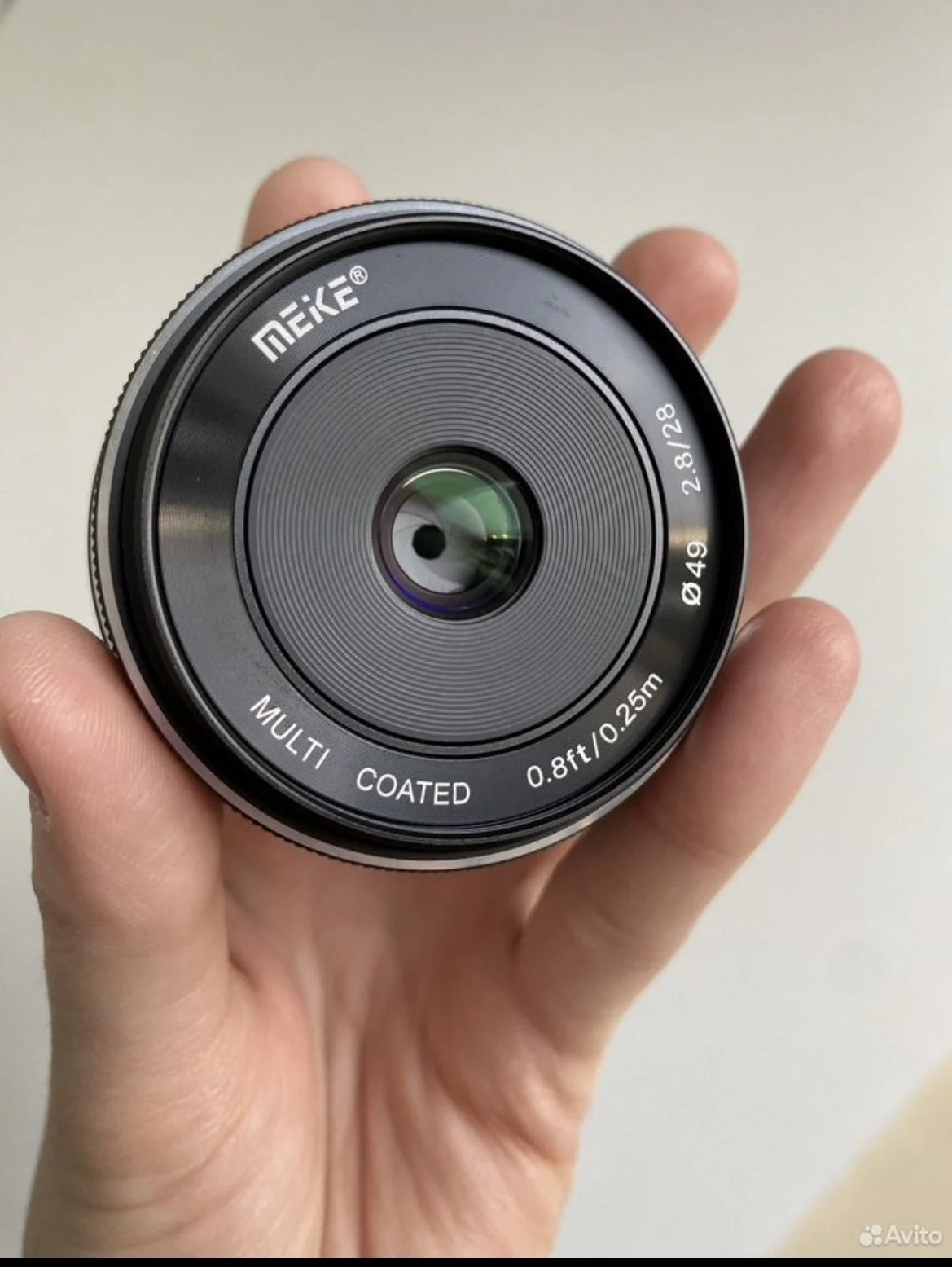 Объектив Meike 28 mm F 2.8 micro4/3 mount - миниатюра 3