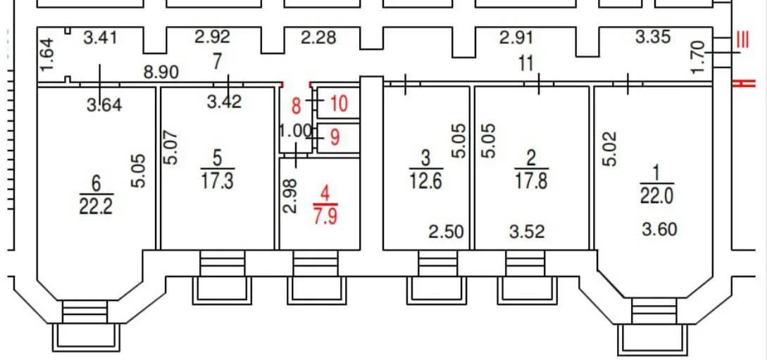 Помещение 135,9 кв.м. в центре Москвы - миниатюра 10