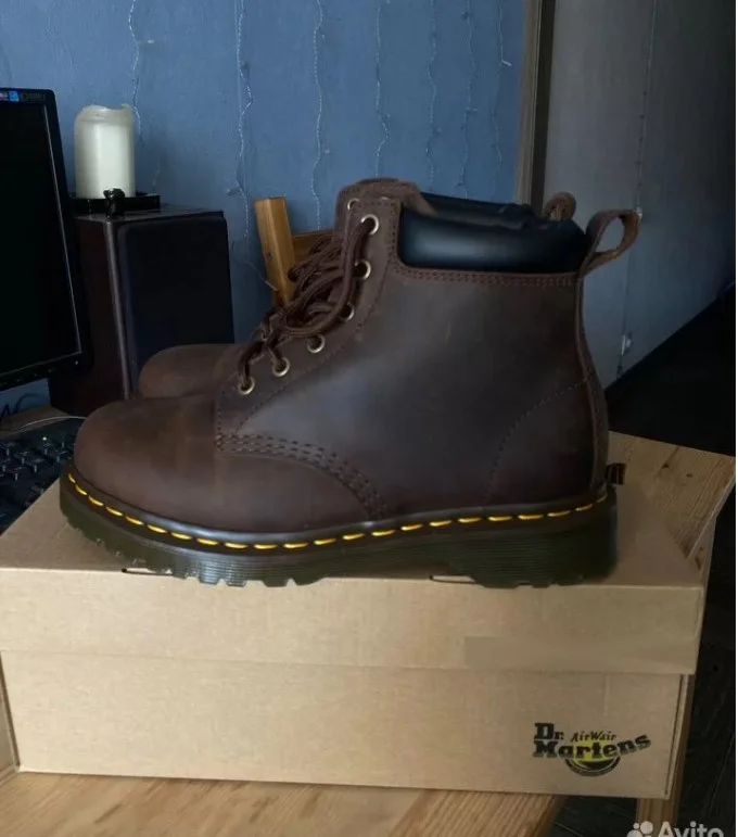 Dr Martens 939 Ben коричневые кожа crazy horse - миниатюра 2