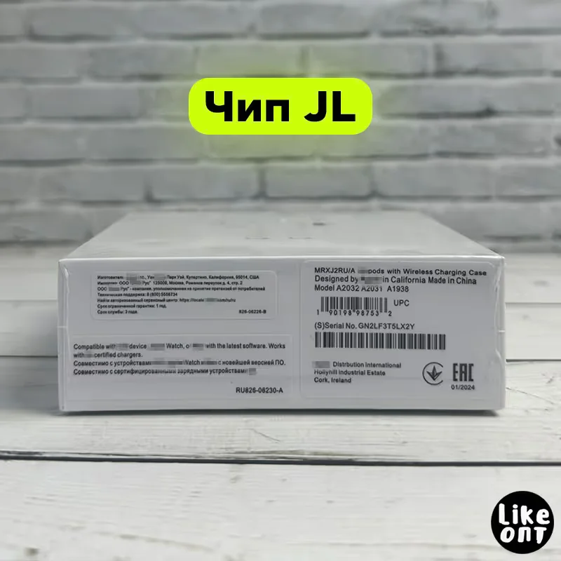 Наушники A Pods 2 на чипе JL - миниатюра 3