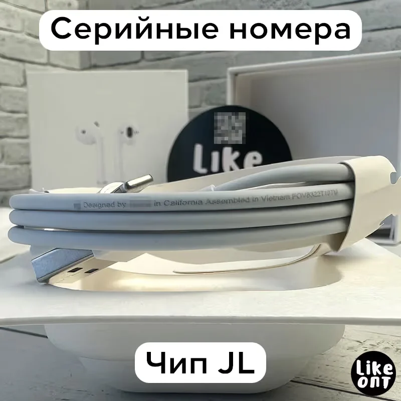 Наушники A Pods 2 на чипе JL - миниатюра 5